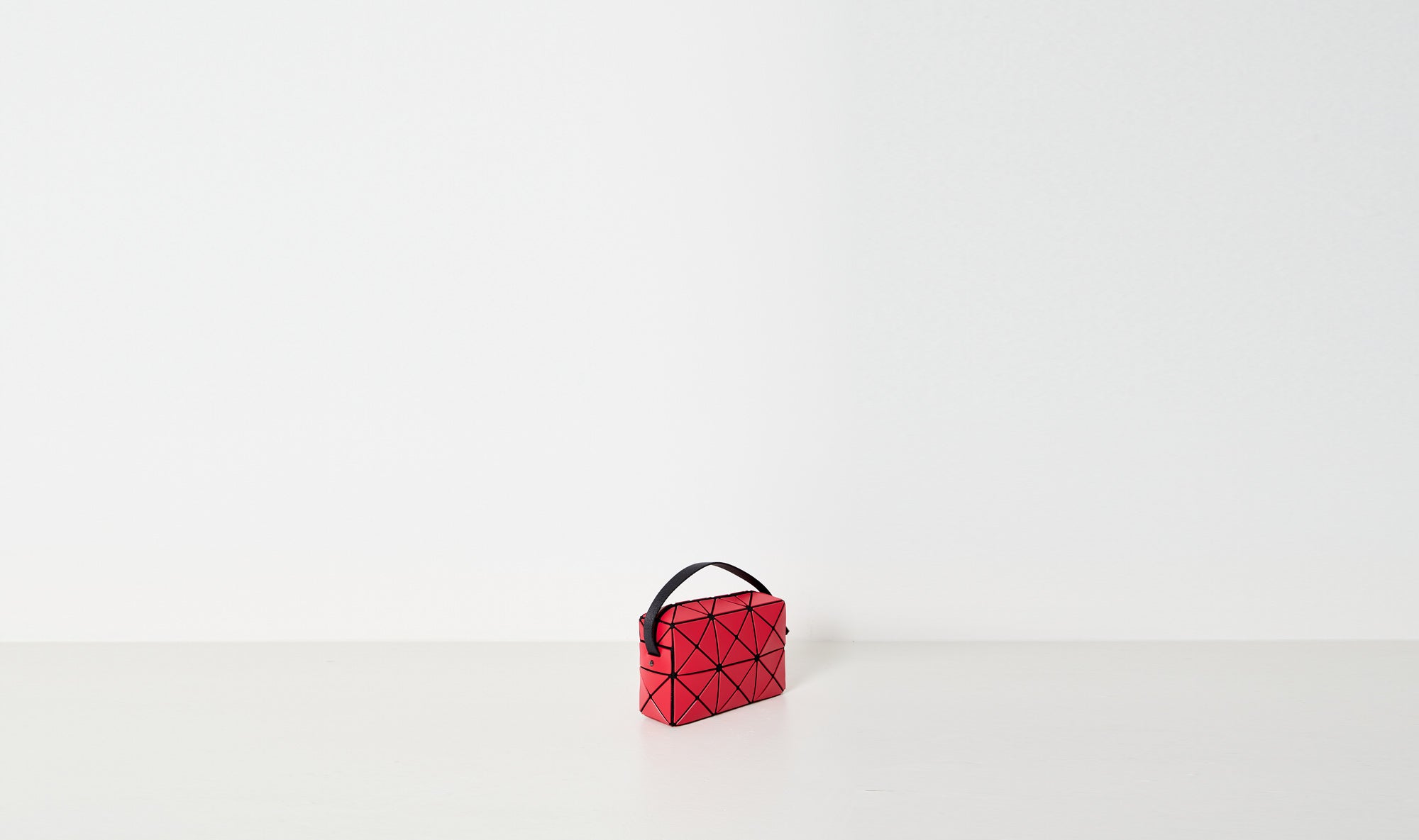 matt red bag