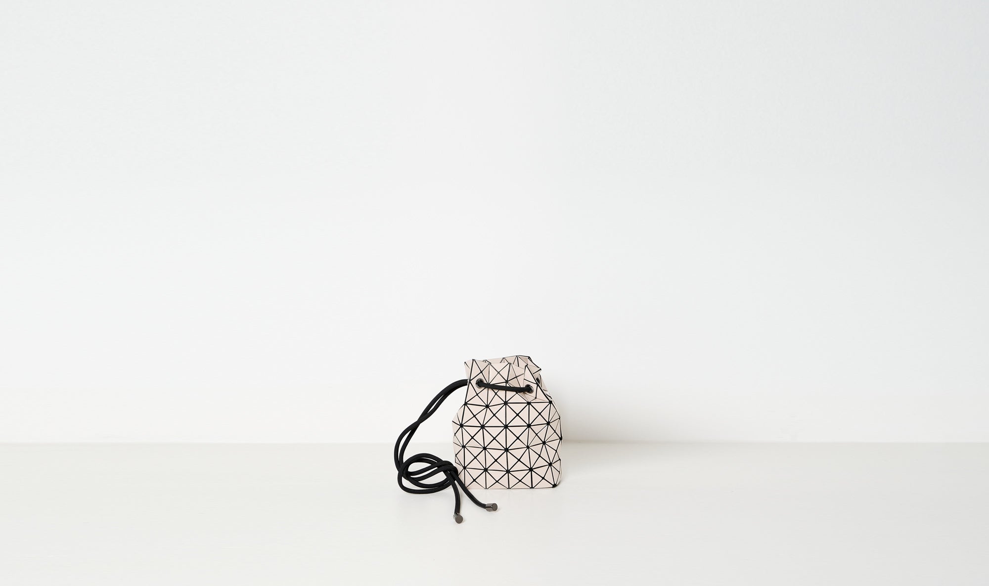 beige sack bag