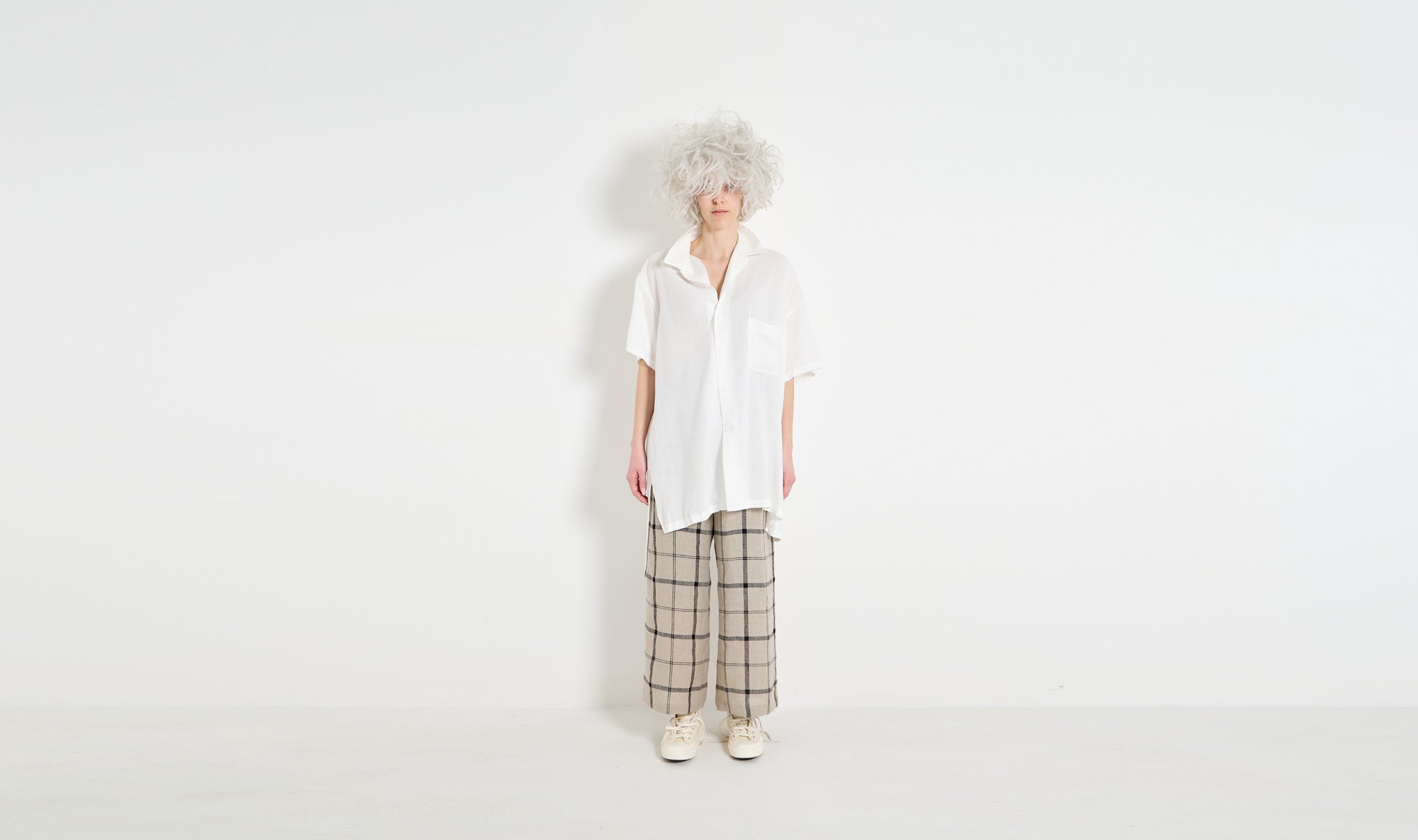 white classic large shirt