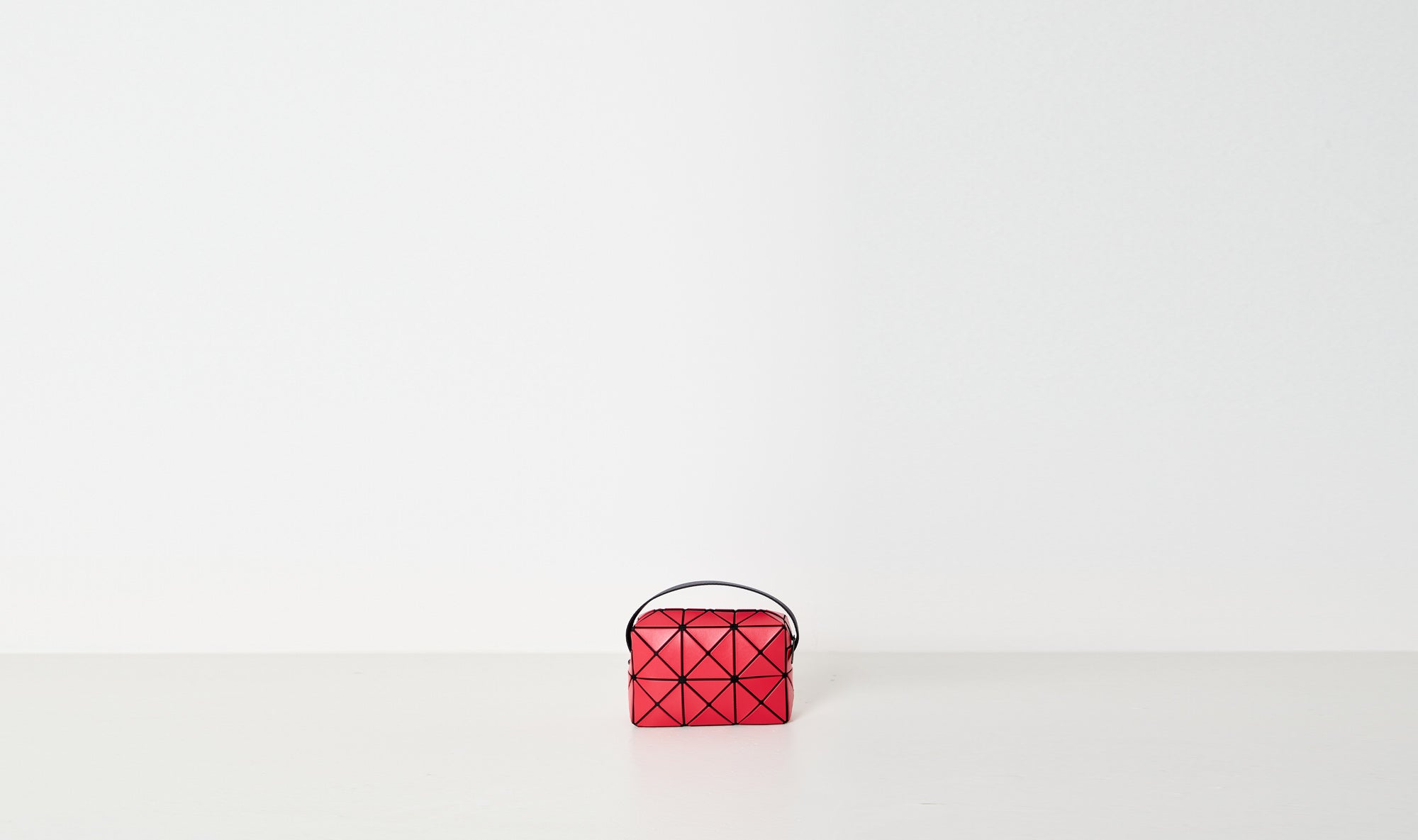 matt red bag