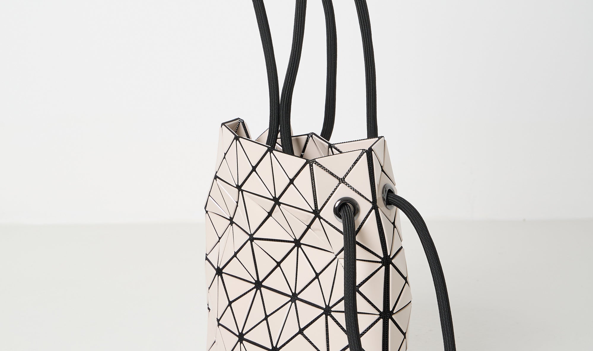 beige sack bag