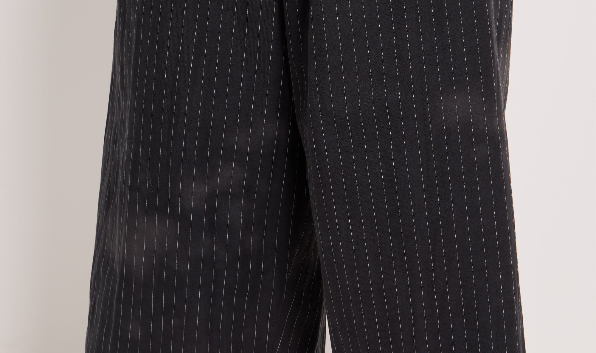 grey pinstripe trousers Après Paris