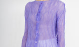 lavender polyester shirt