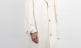 cream cotton overcoat