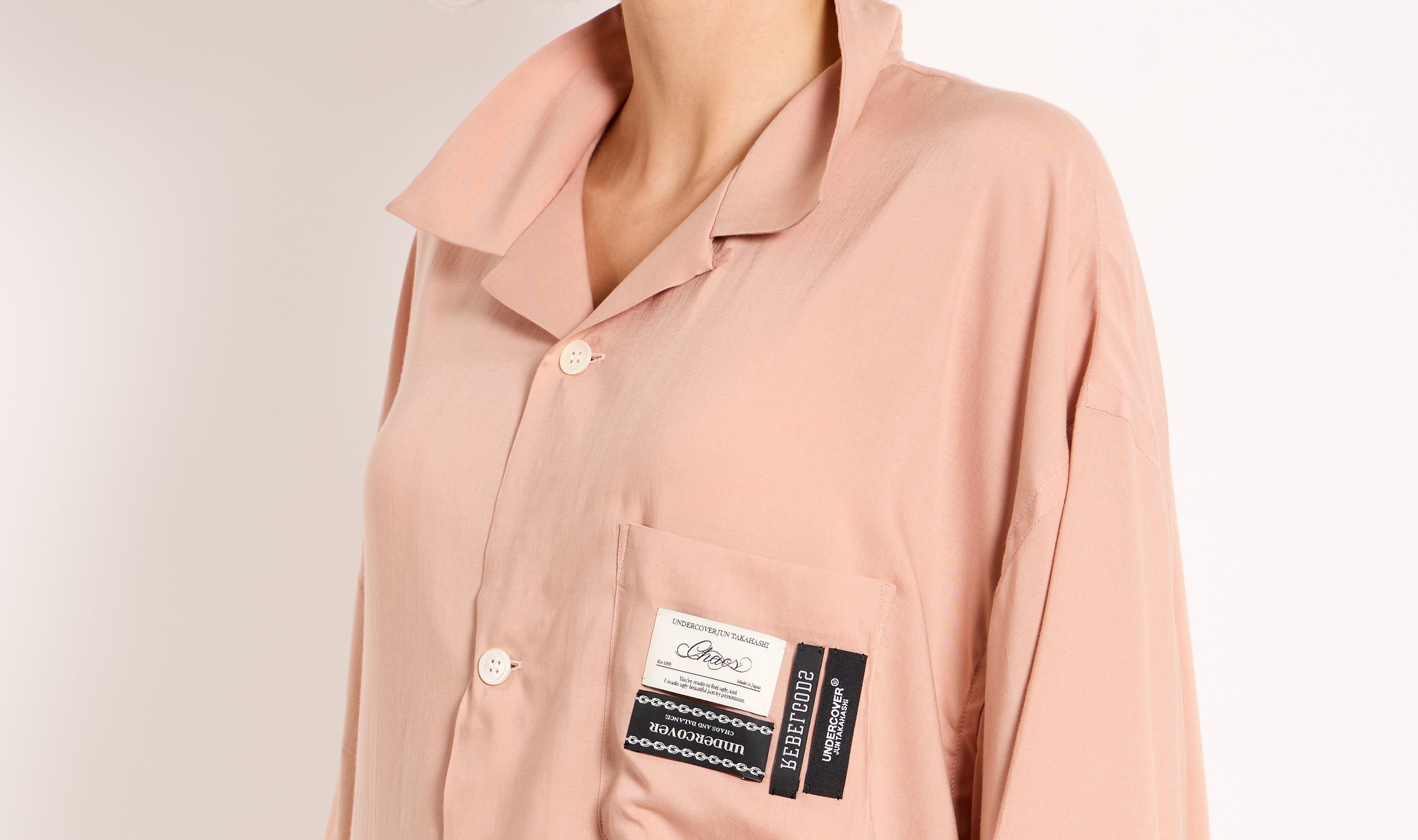 pink ramie shirt Après Paris
