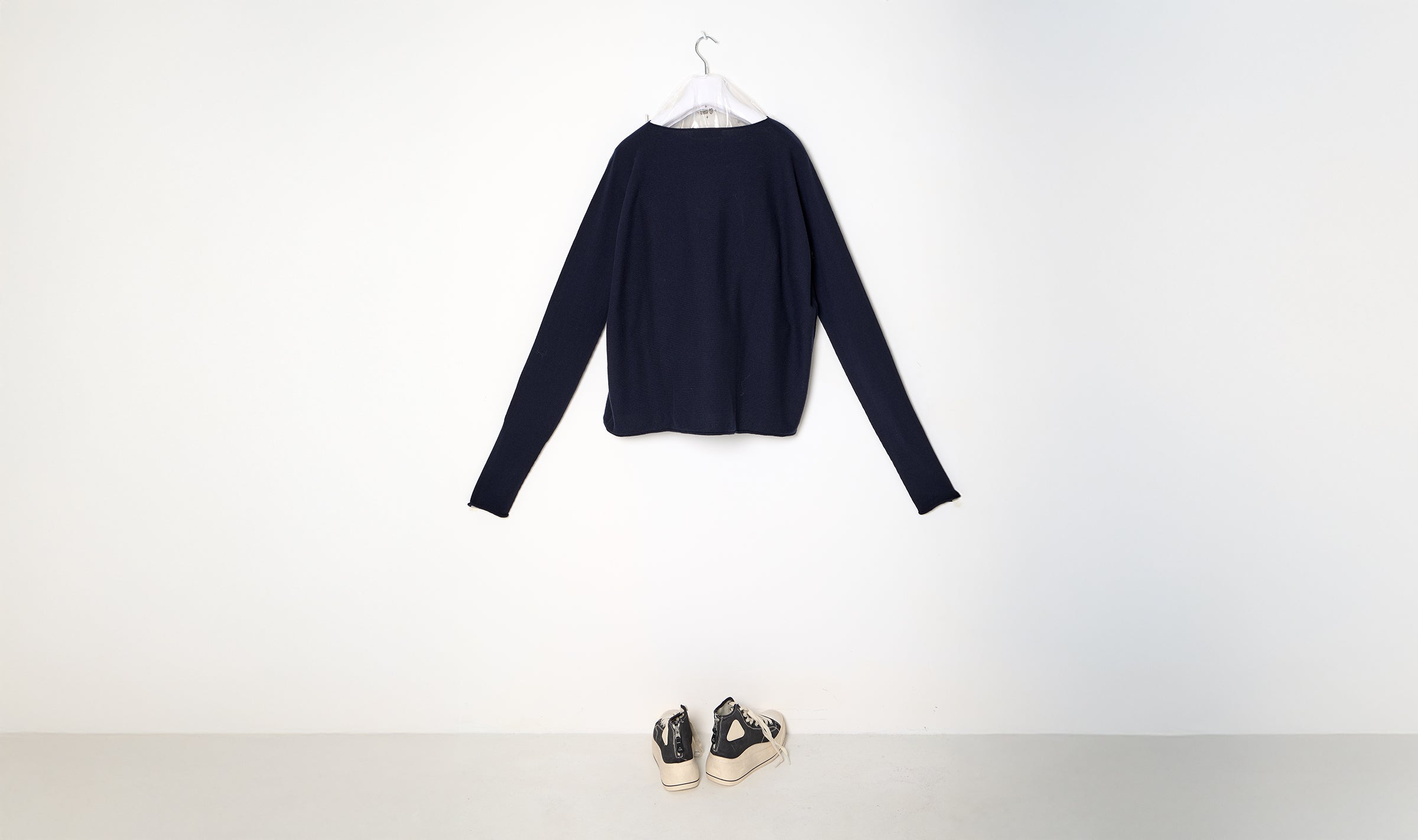 navy cashmere sweather