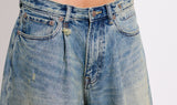 pantaloni jeans corti