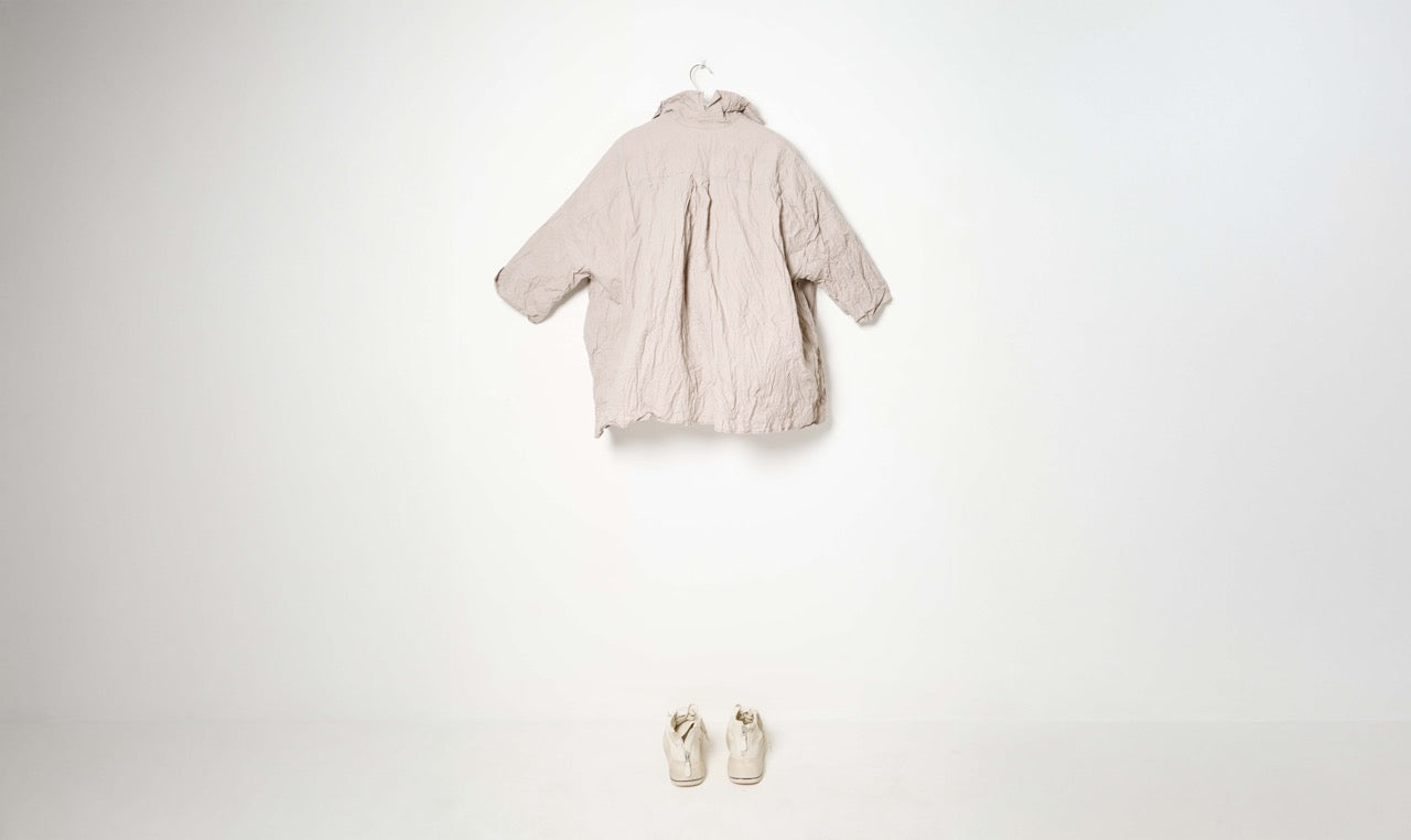 washed lampoon cotton blouse