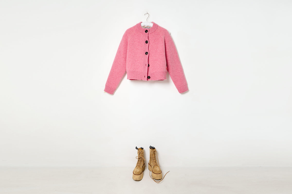 Mid Code Sppar5Lal Cardigan & Foulard Set