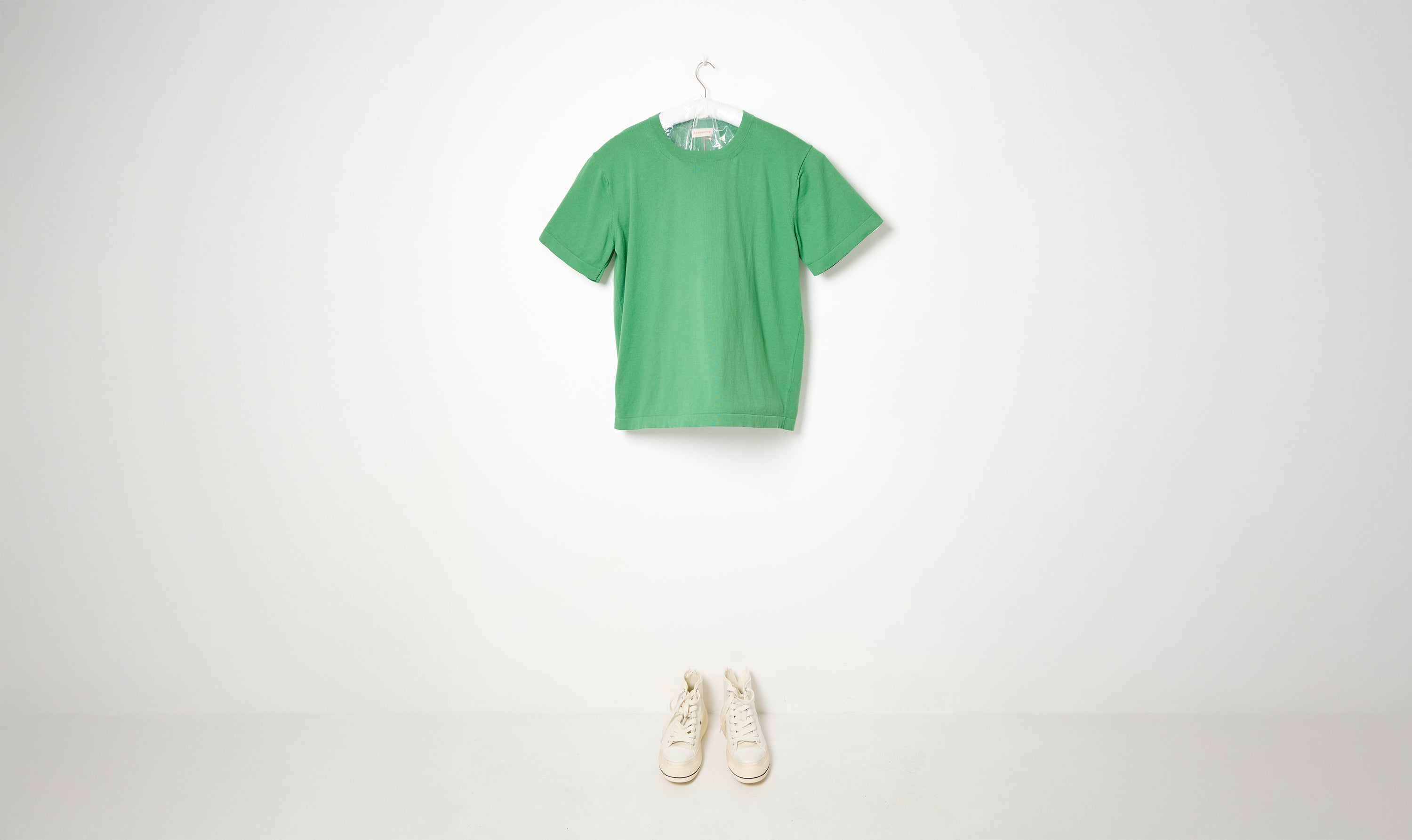 green slouchy t-shirt