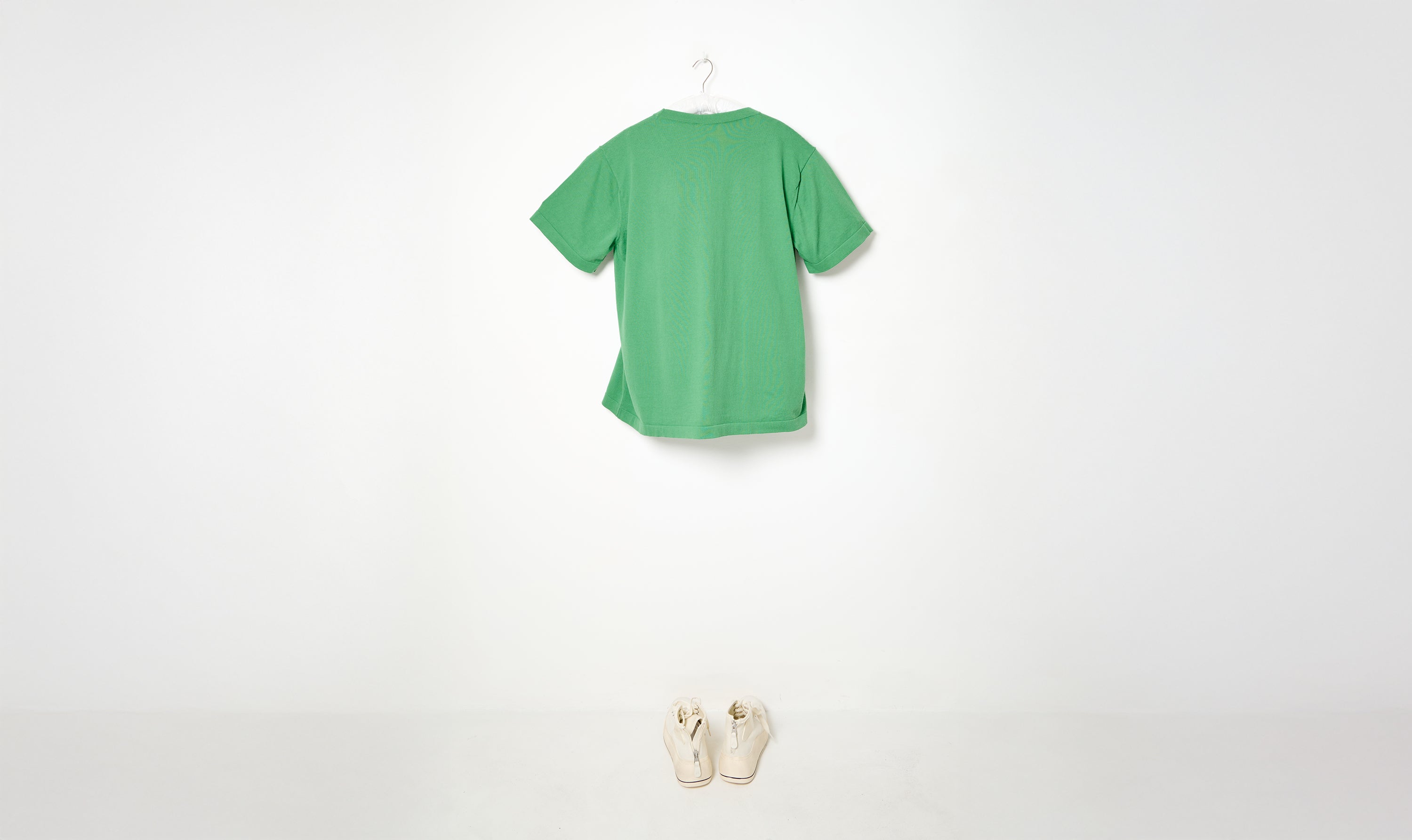 green slouchy t-shirt