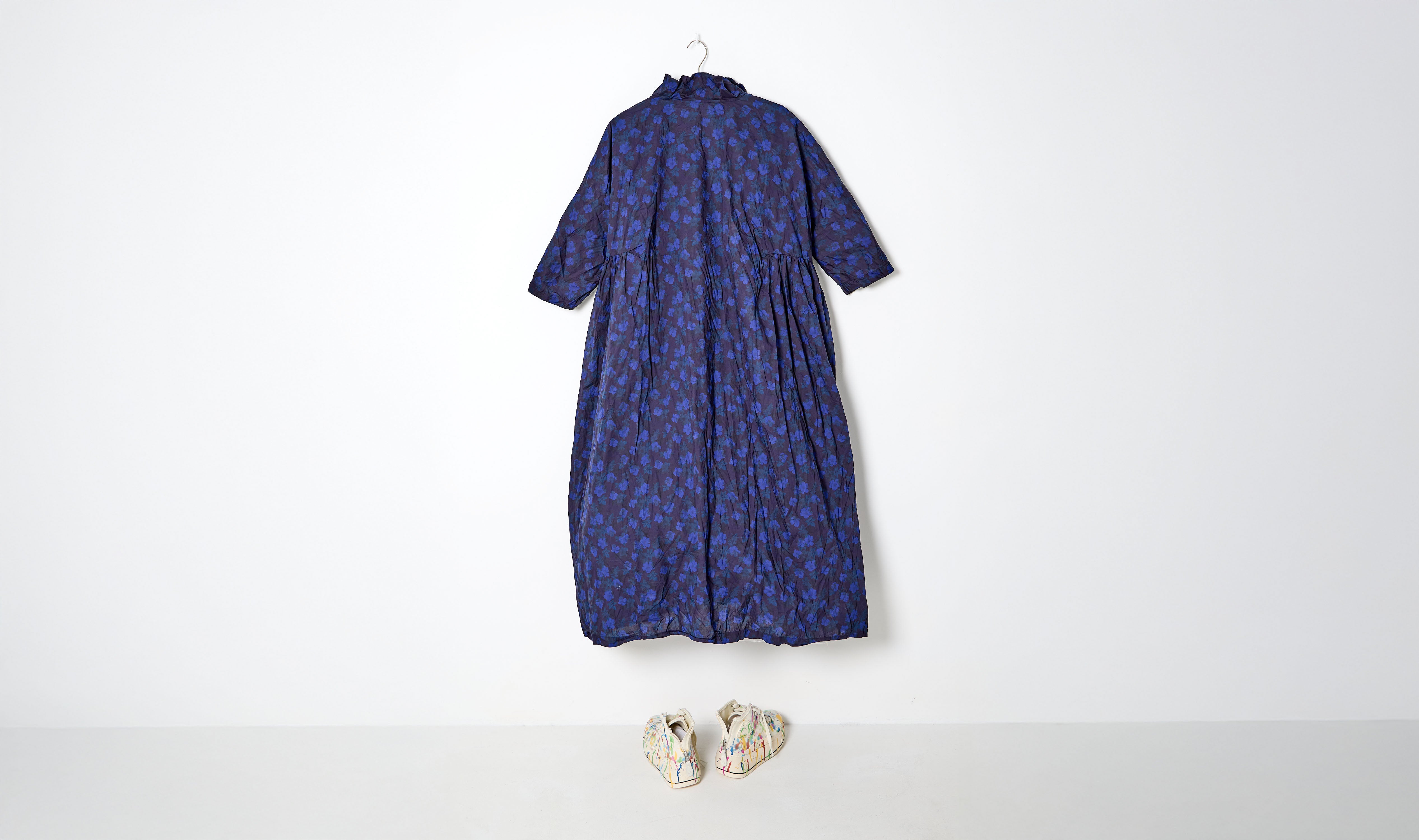 Blue Floral Tunic