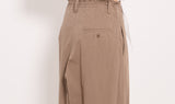 beige cotton trousers