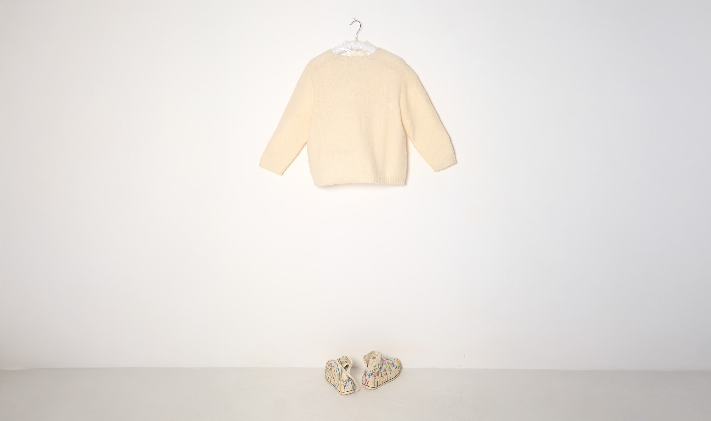 Ivory Wool Sweather