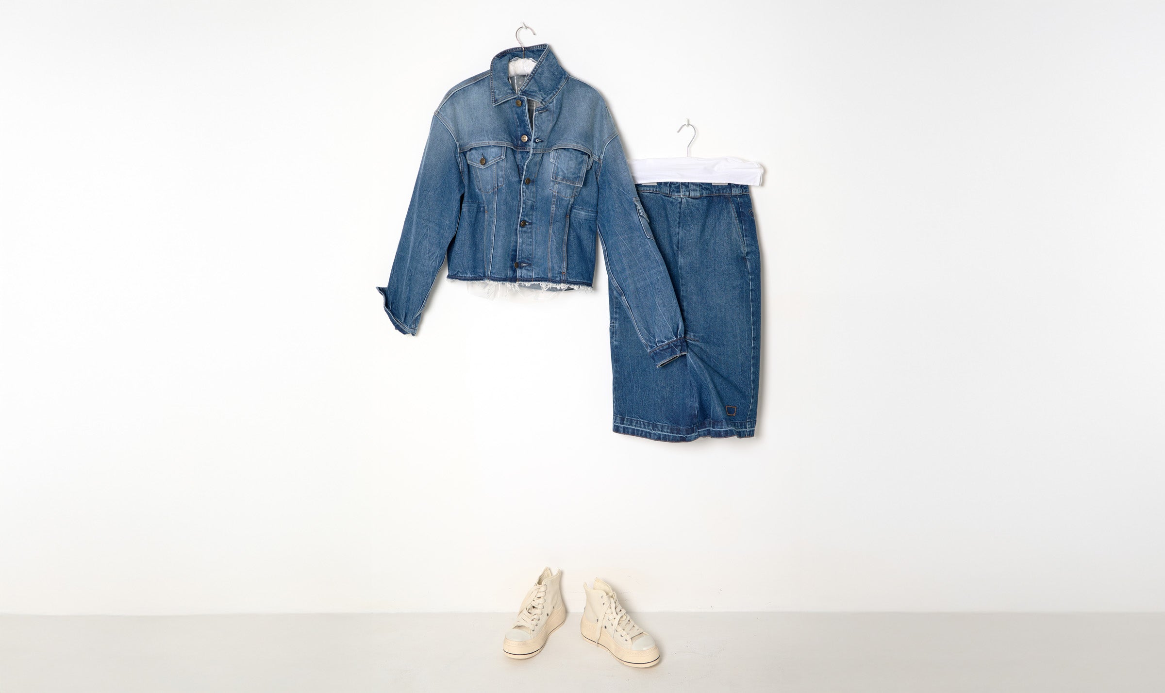 Blue Denim Look