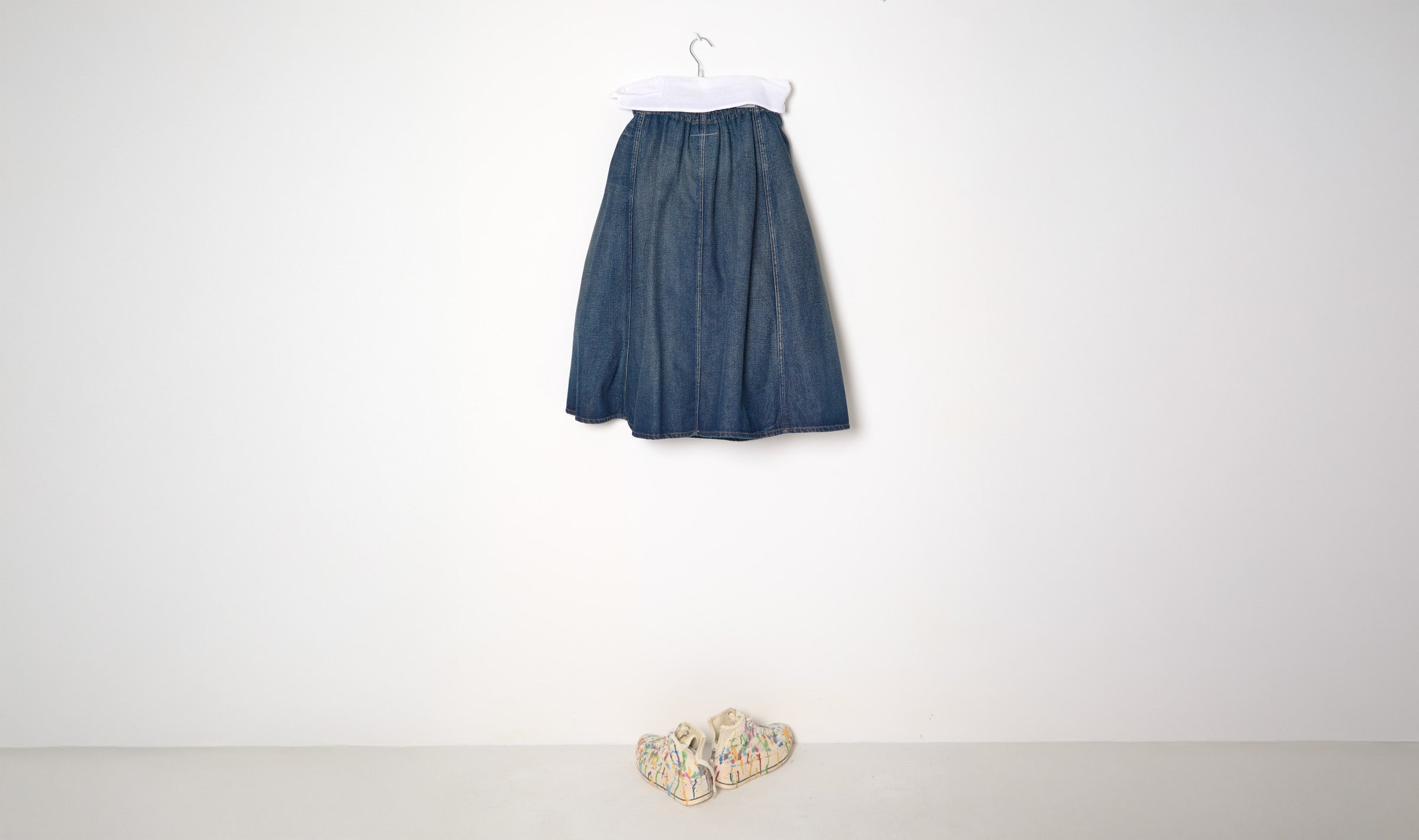 Blue Denim Skirt