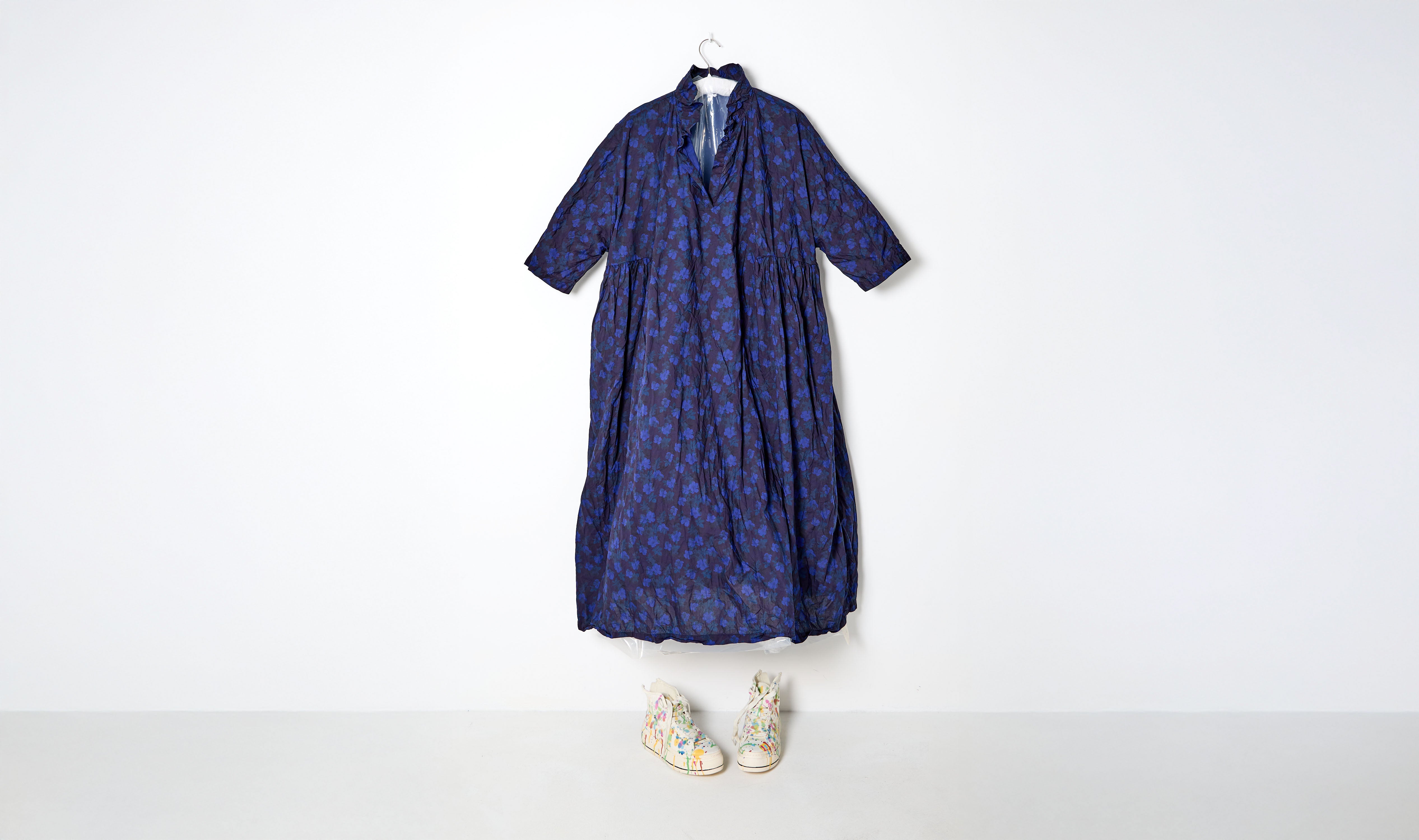 Blue Floral Tunic
