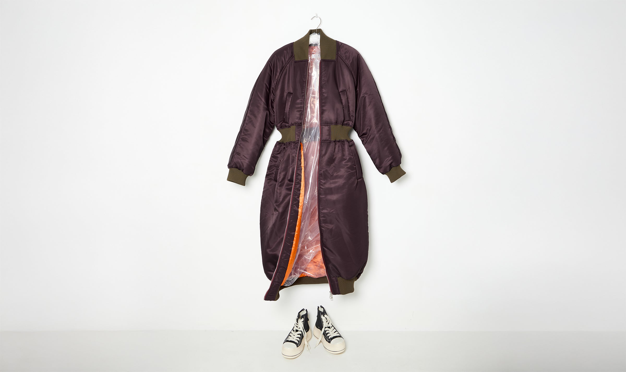 deepl maroon brown bomber puffer coat