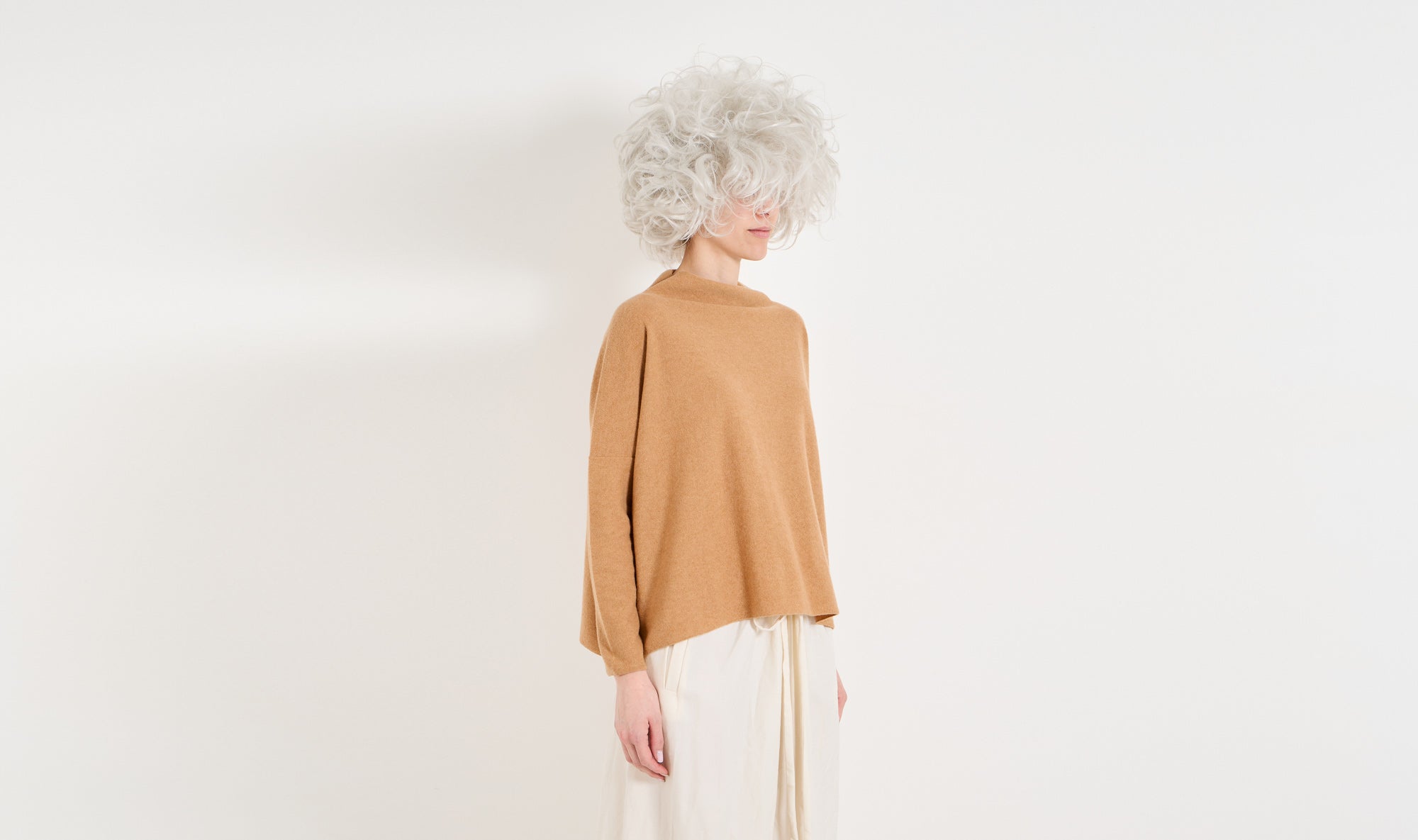 camel cashmere sweater