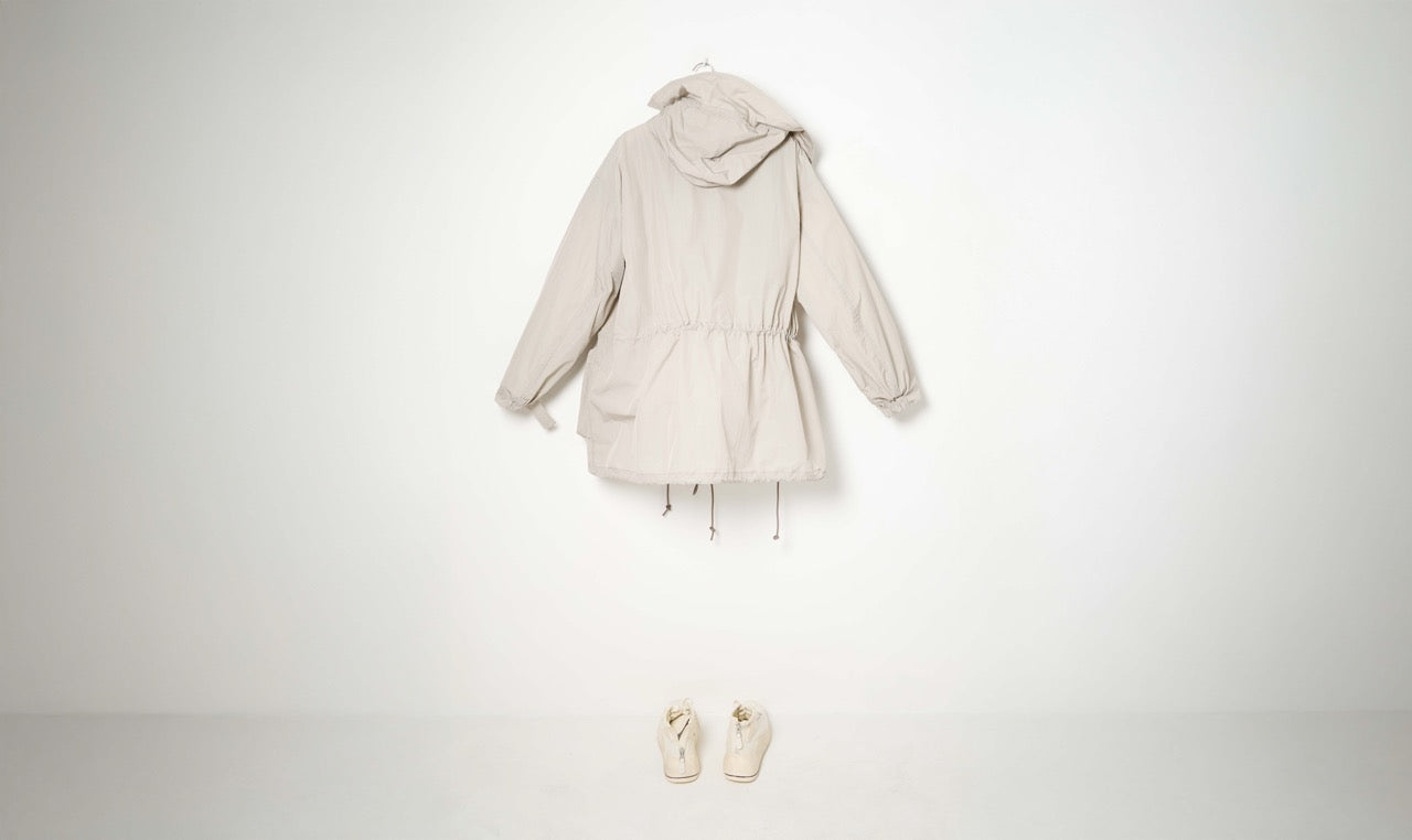 light clay grey nylon jacket