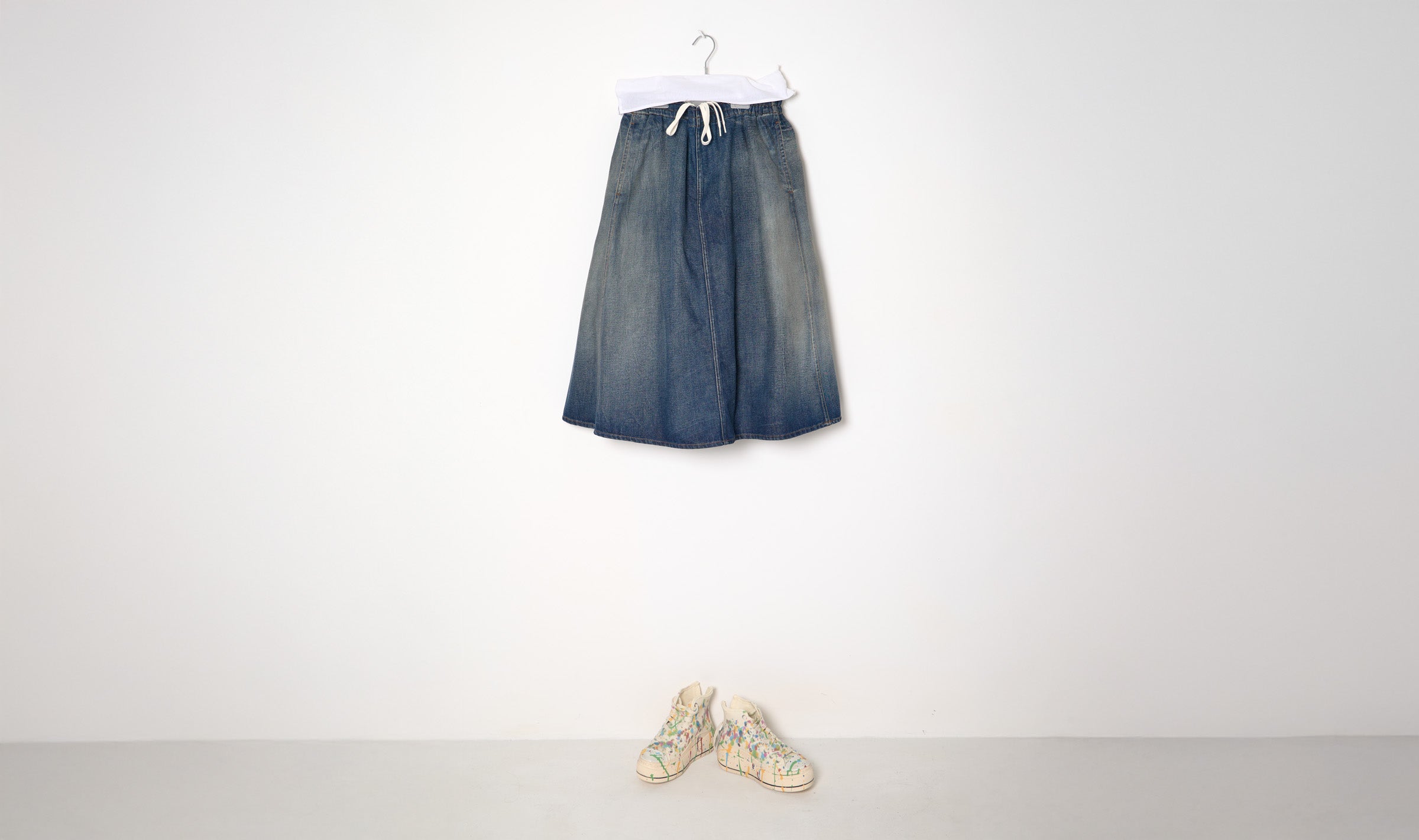 Blue Denim Skirt