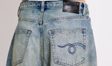 pantaloni jeans corti