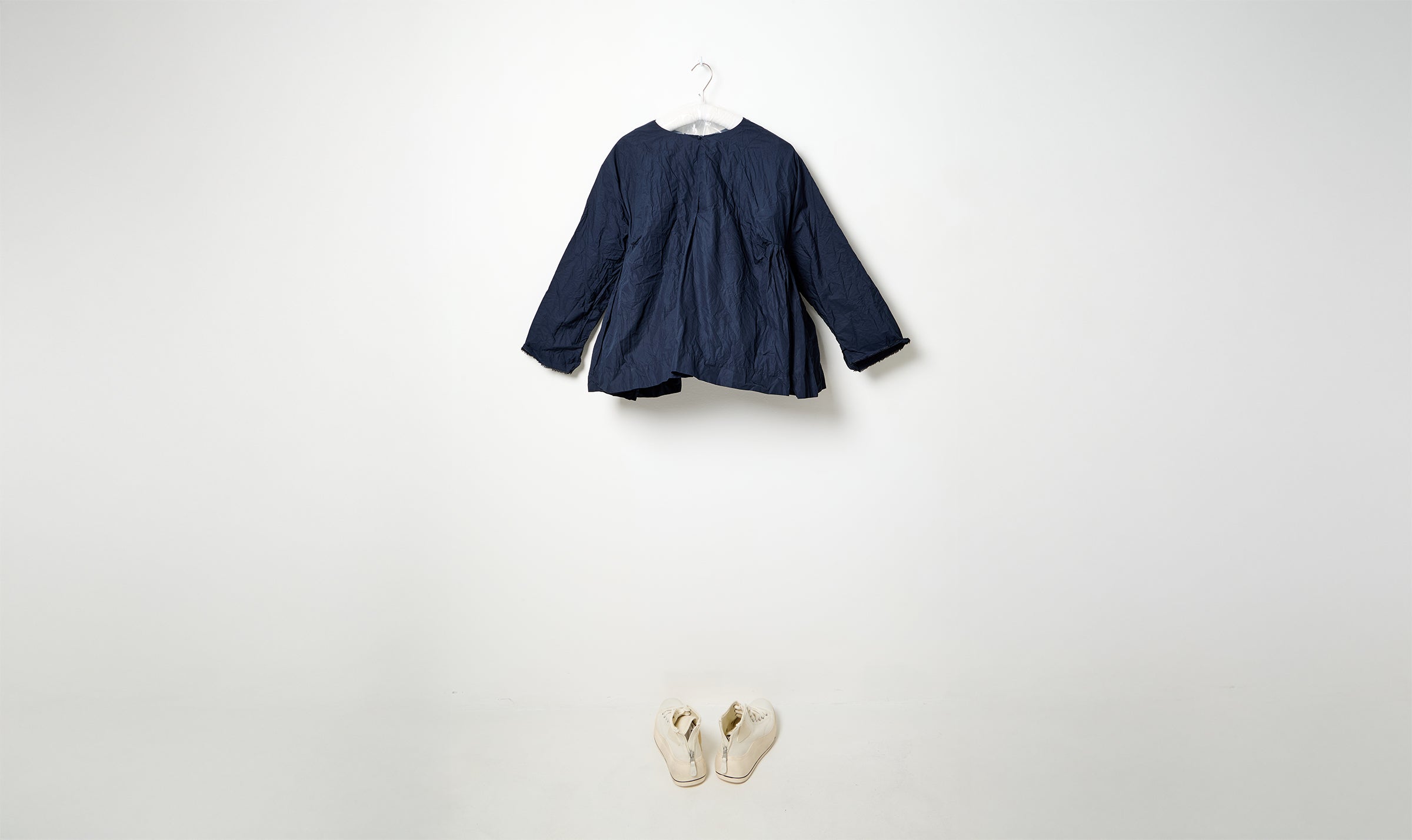 washed newpride navy blue cotton dress
