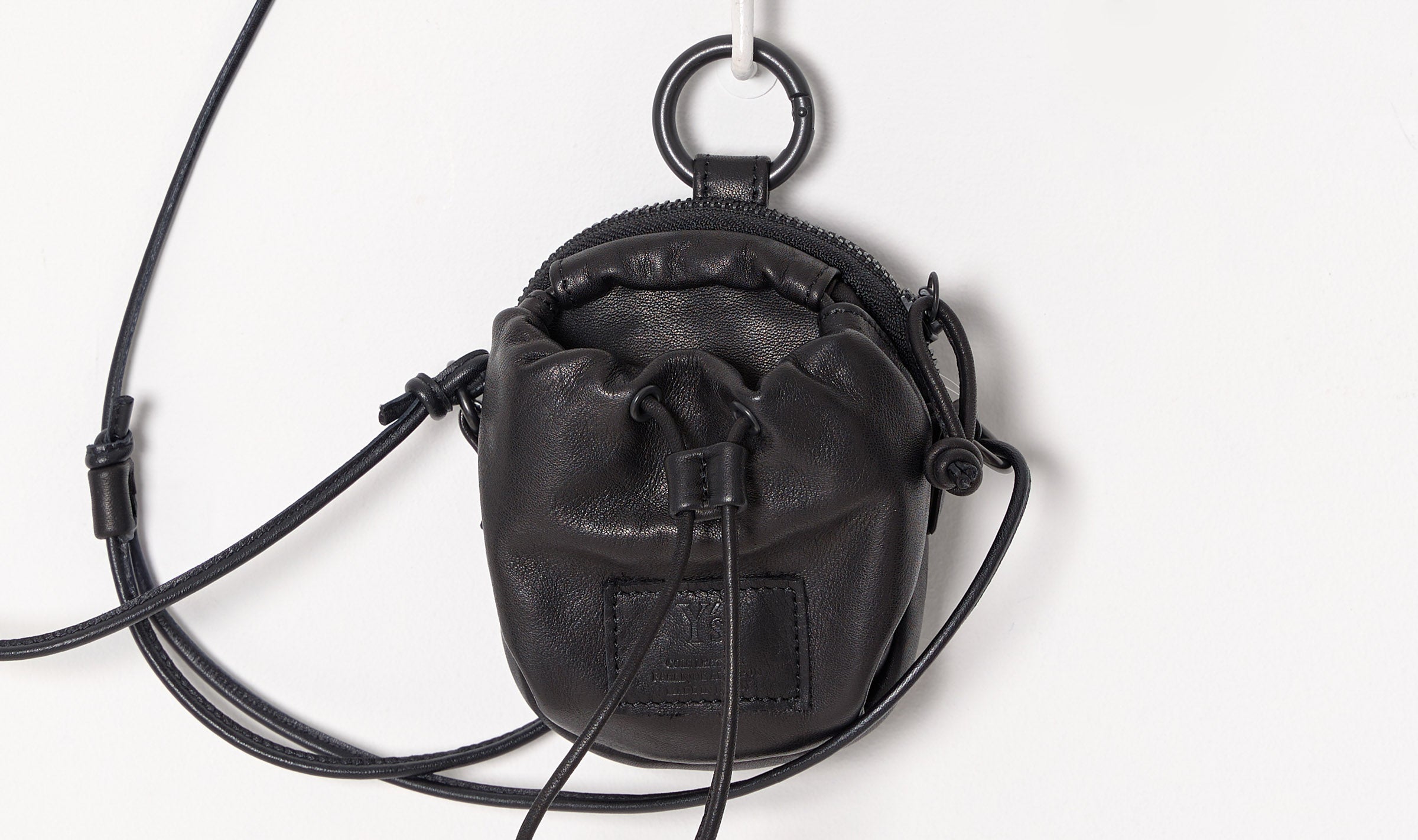 Mini Black Crossbody Leather Bag
