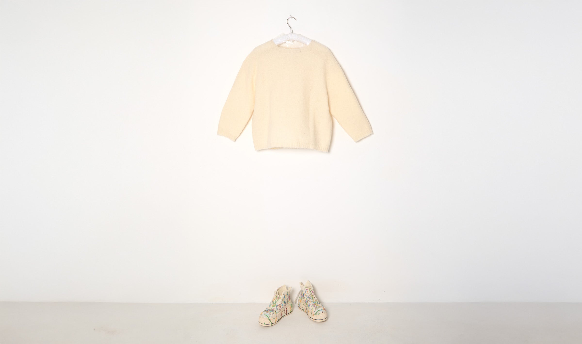 Ivory Wool Sweather