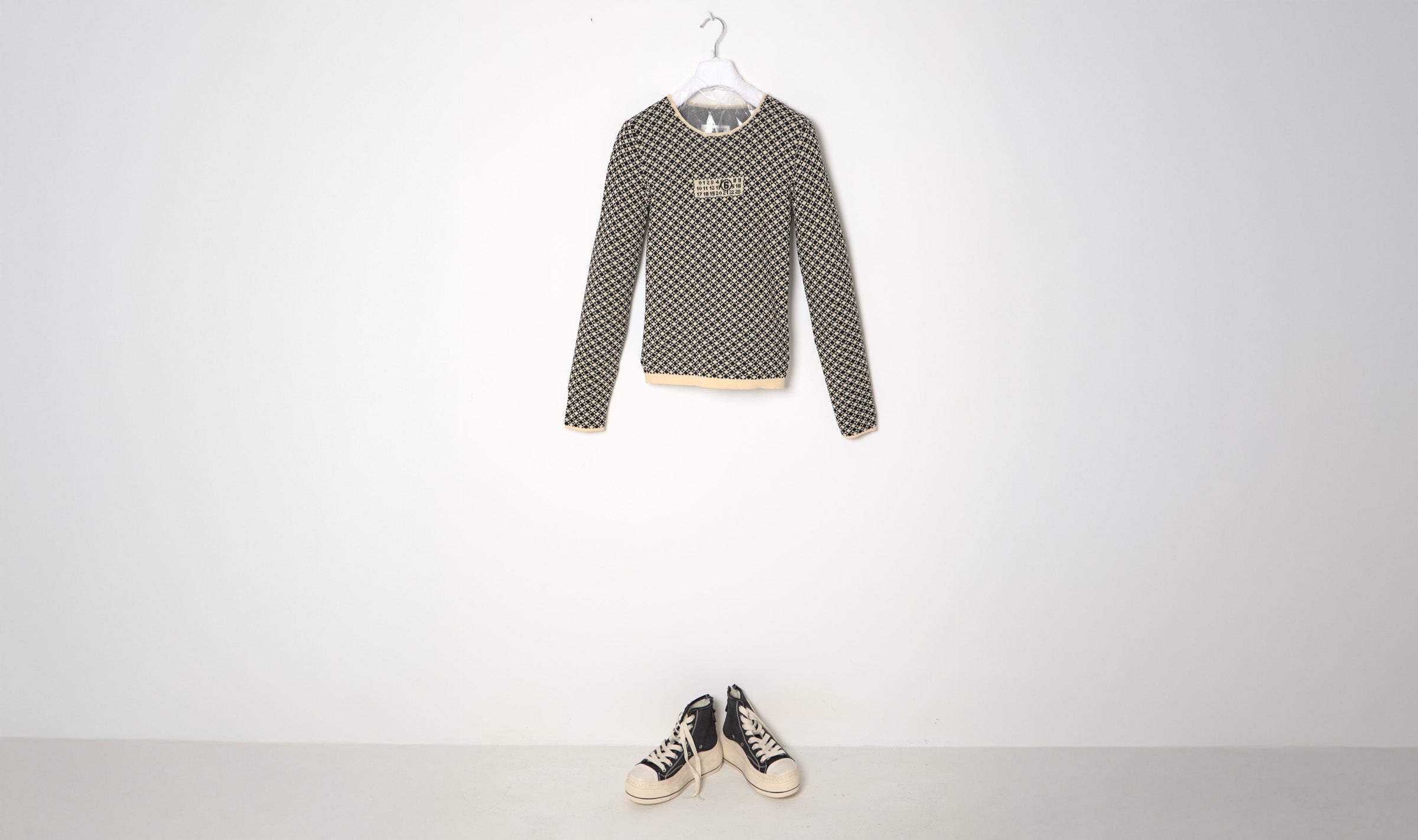 Wool Chess Sweather