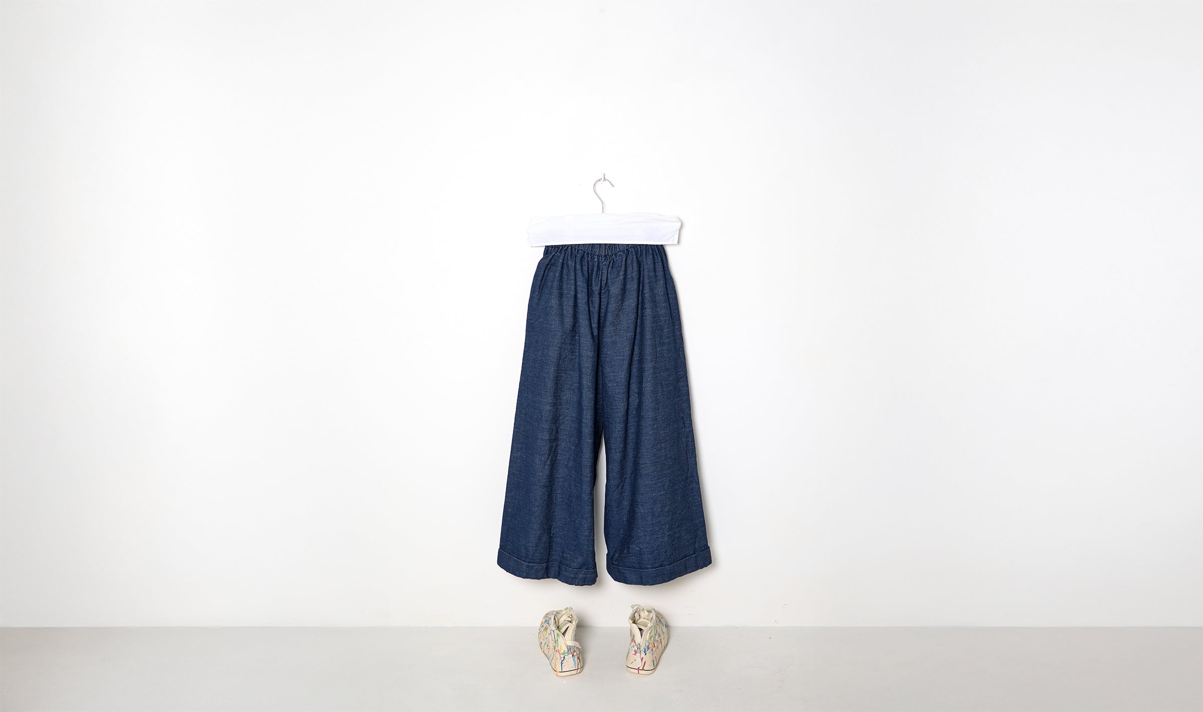 soft denim trousers