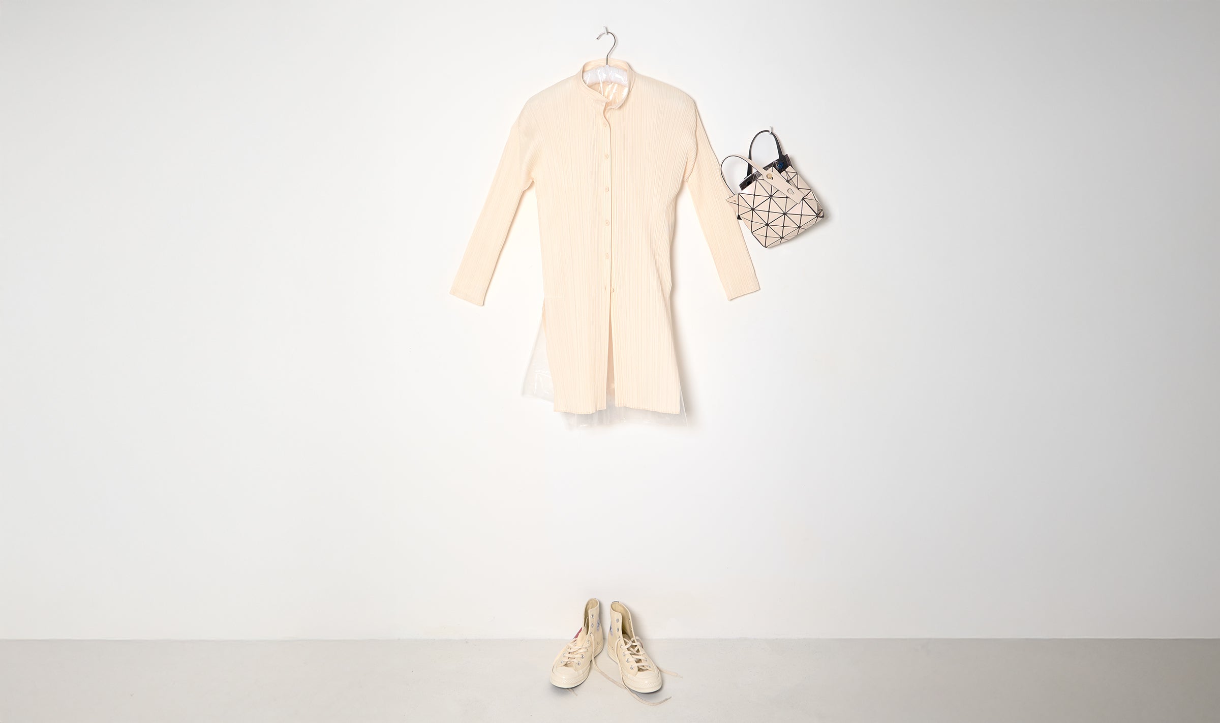 Butter Pleated Shirt