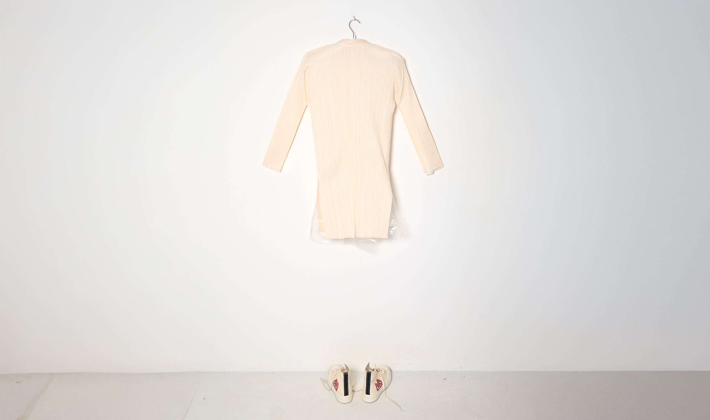 Butter Pleated Shirt