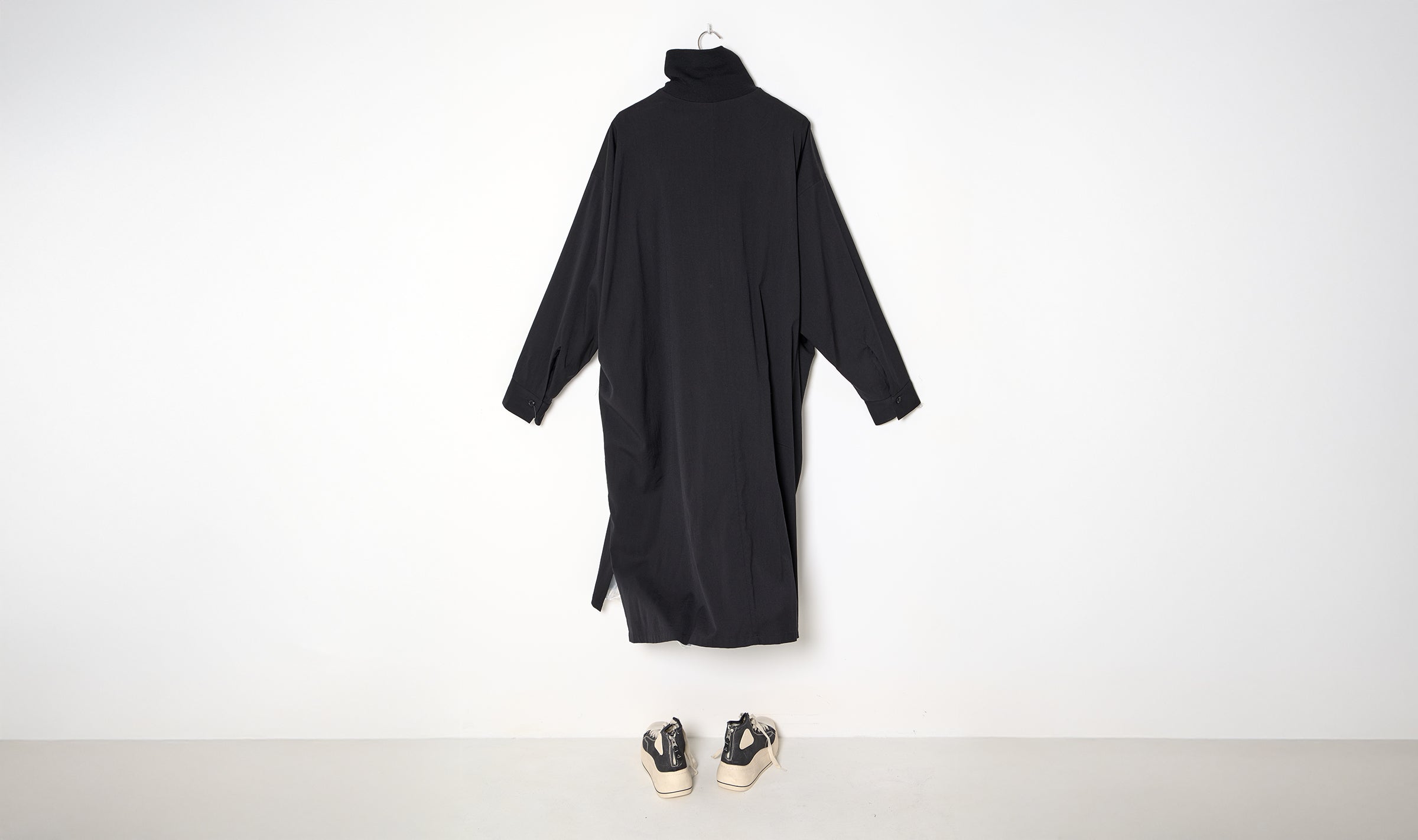 long minimal tech dress
