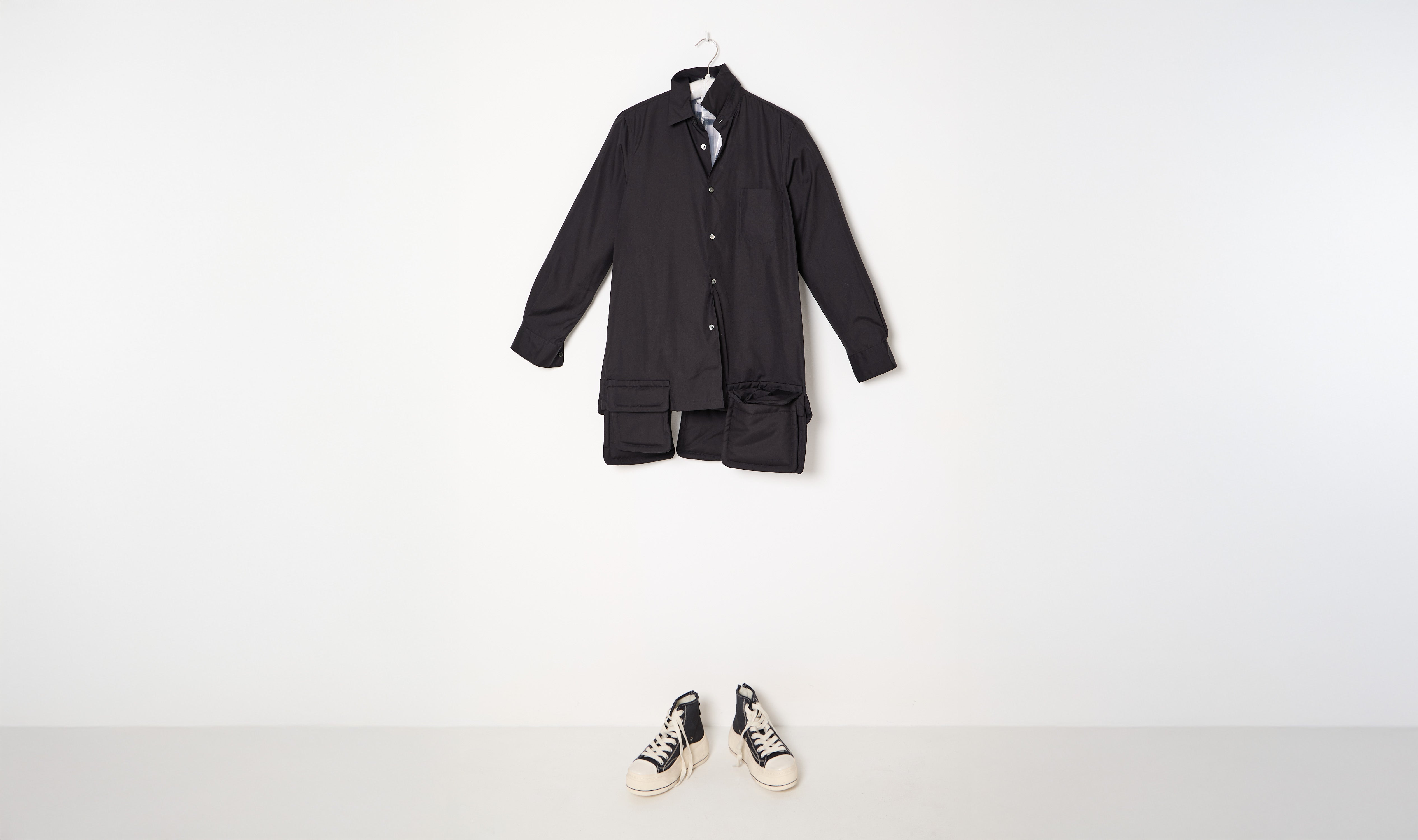 Black Cargo Shirt