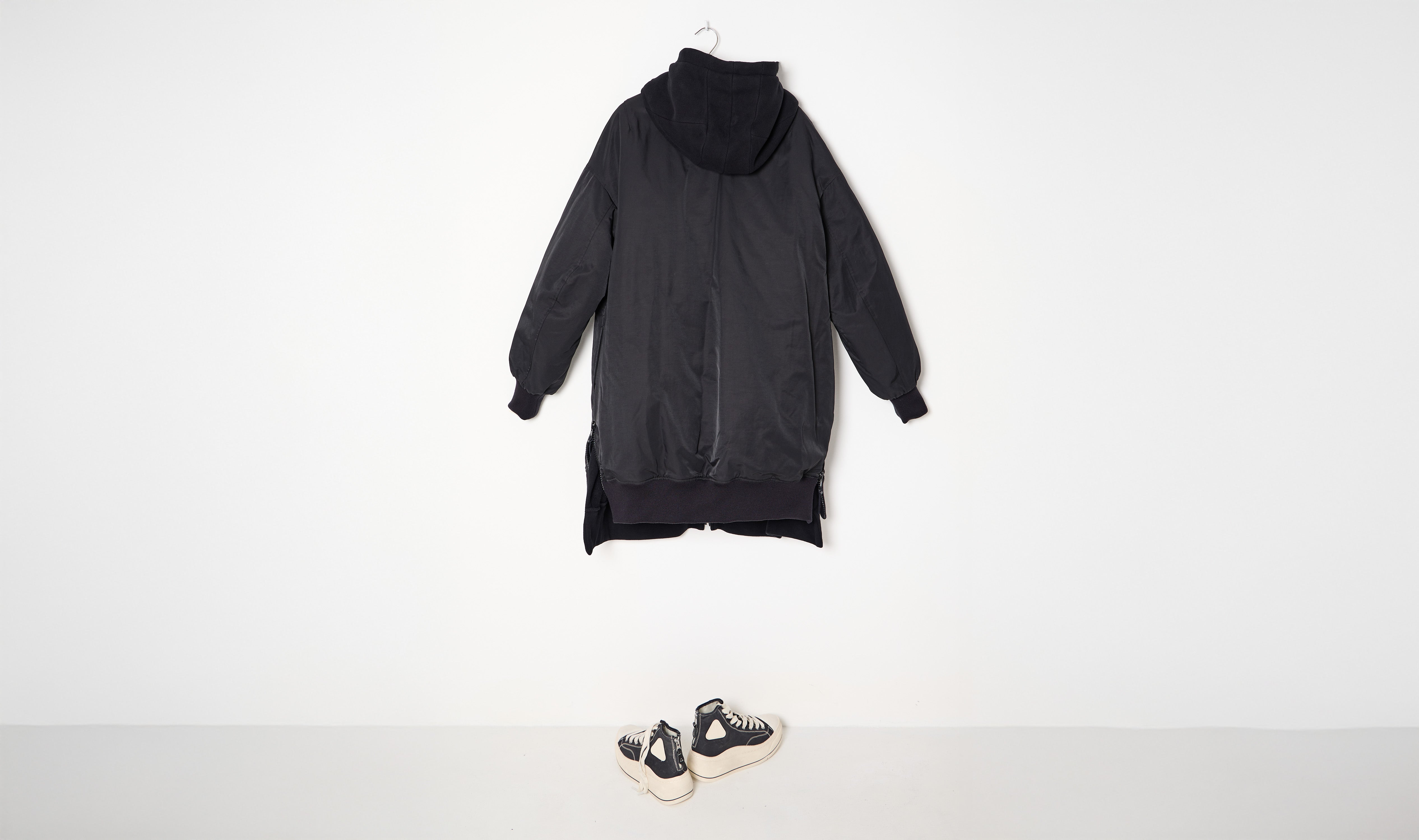 Double Layered Bomber Coat