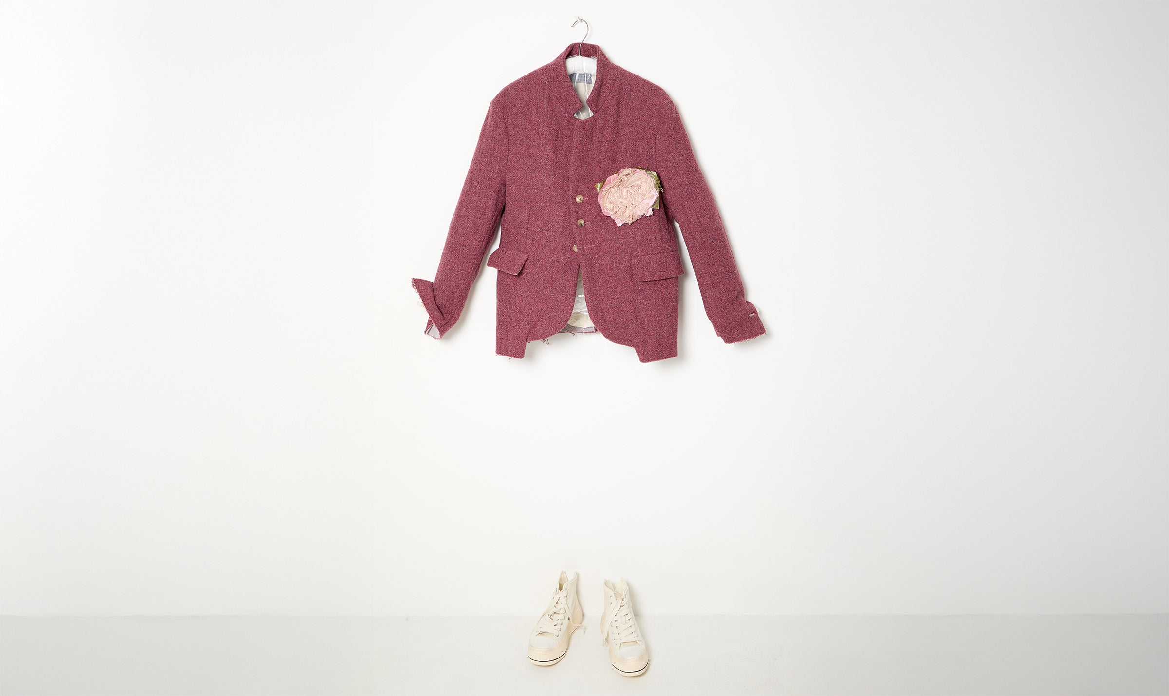 bordeaux wool jacket
