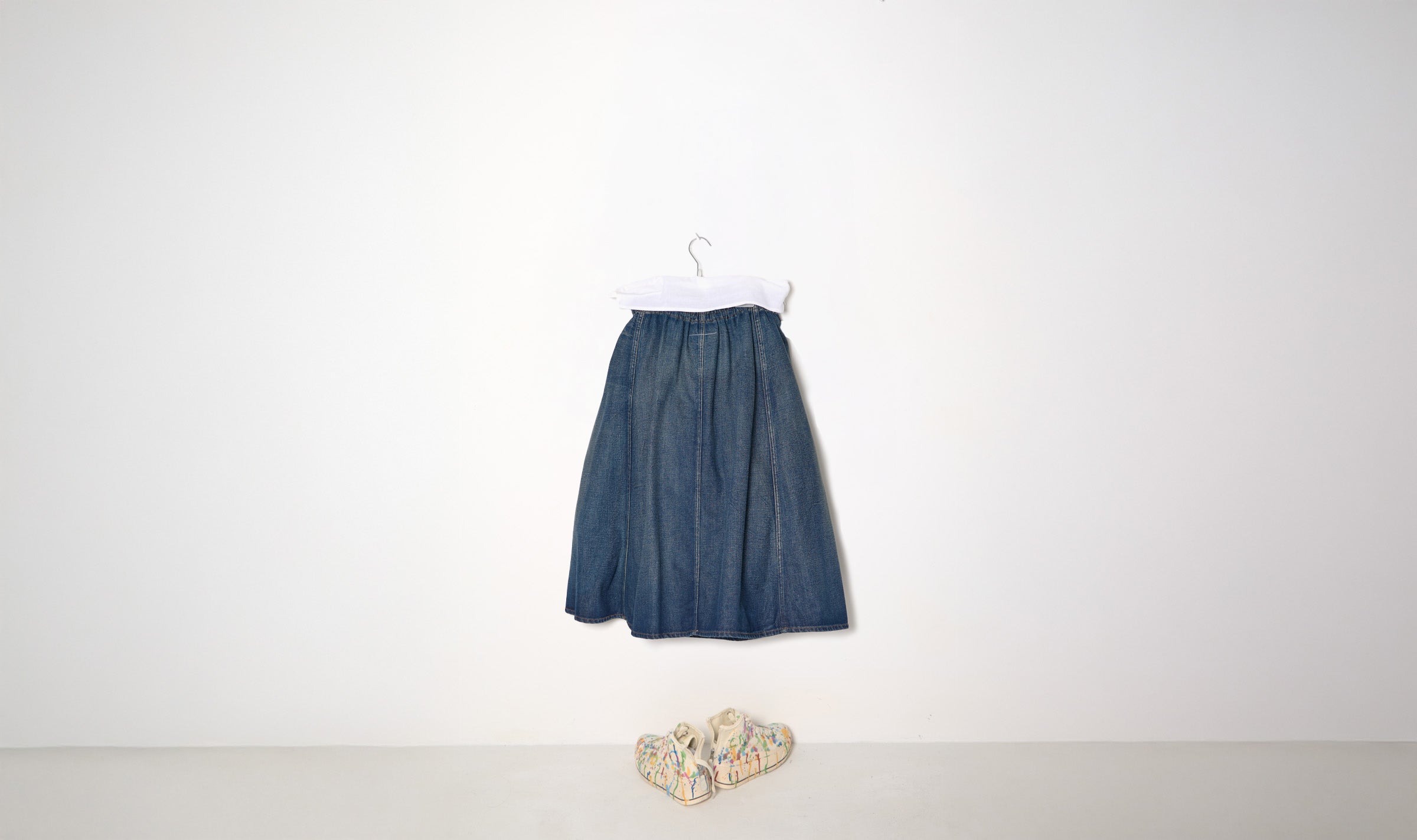 Blue Denim Skirt