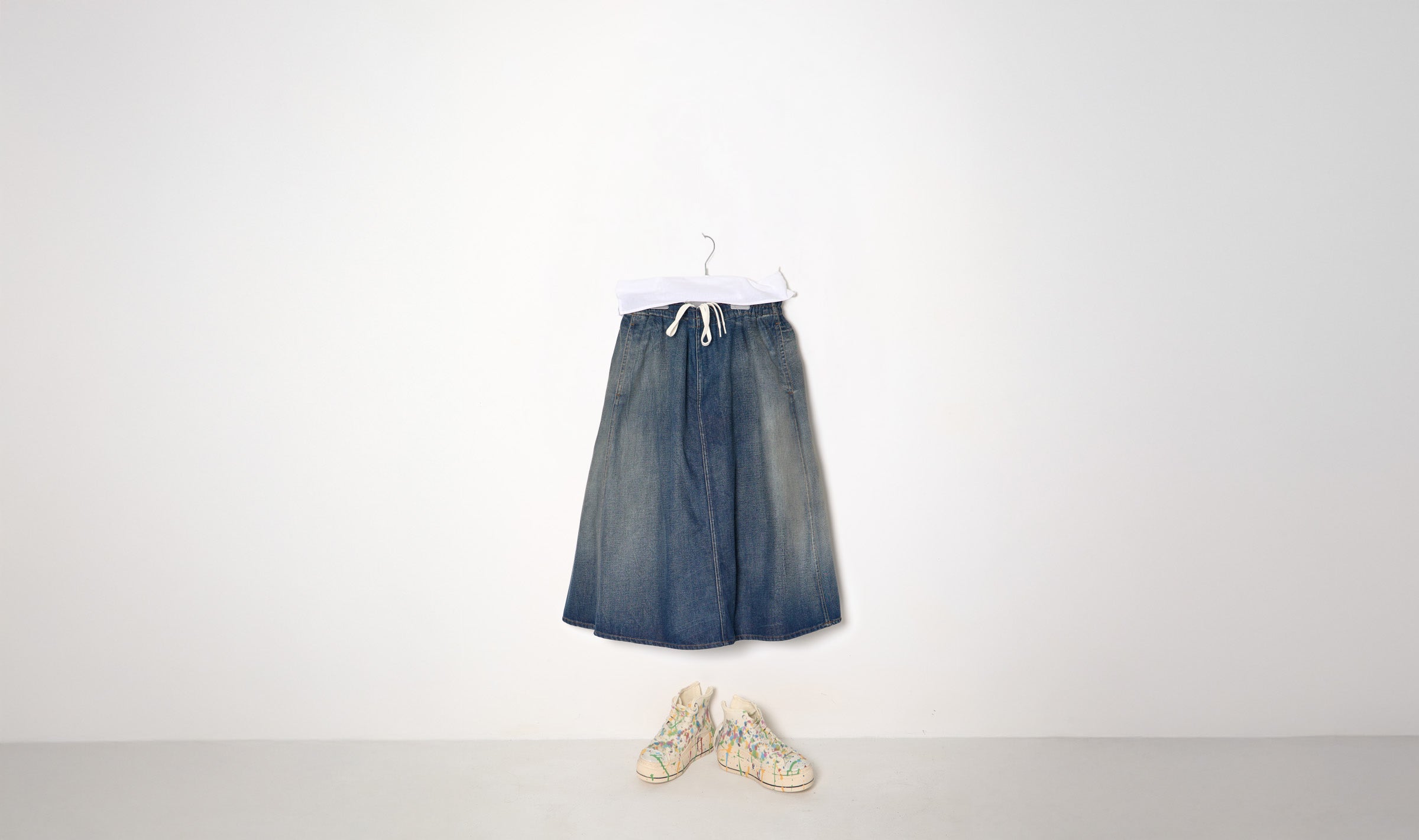 Blue Denim Skirt