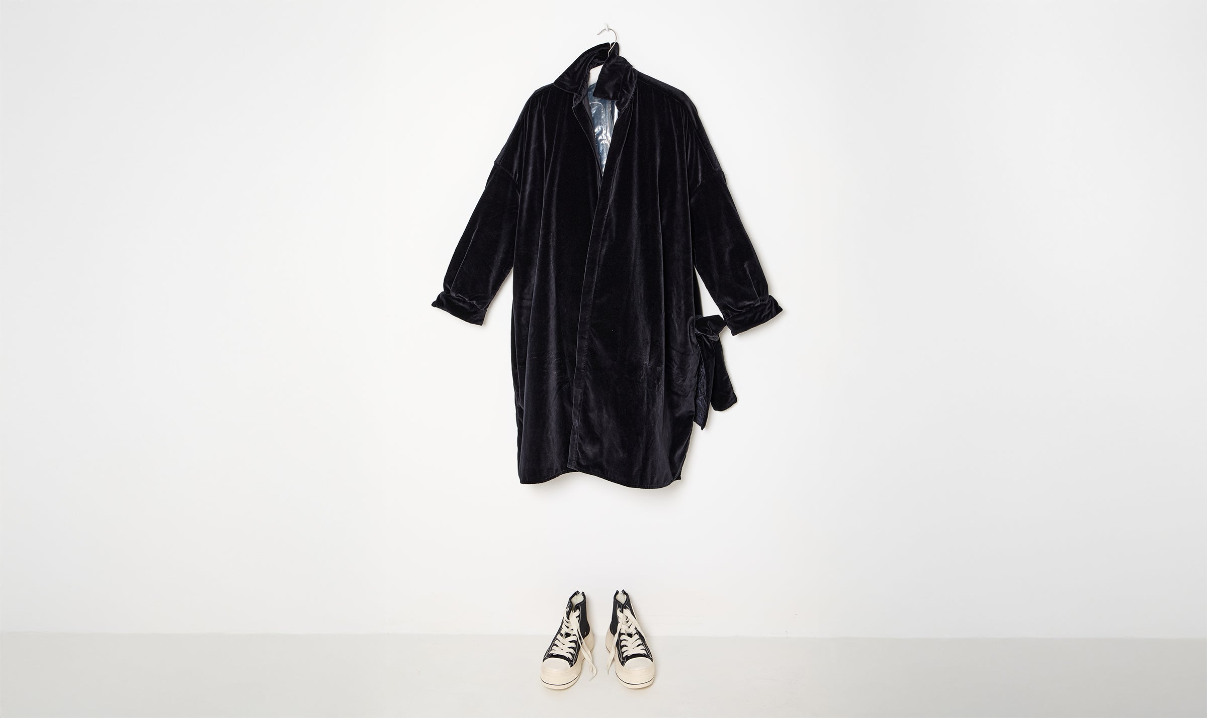 blue velvet jacket