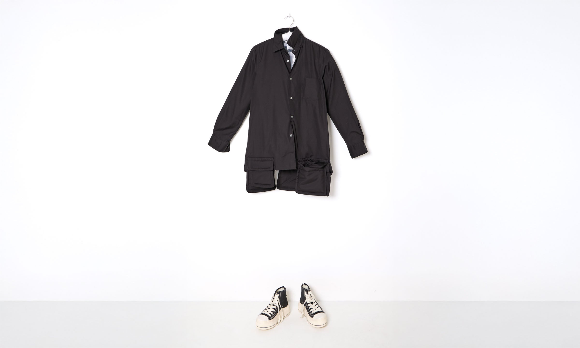 Black Cargo Shirt