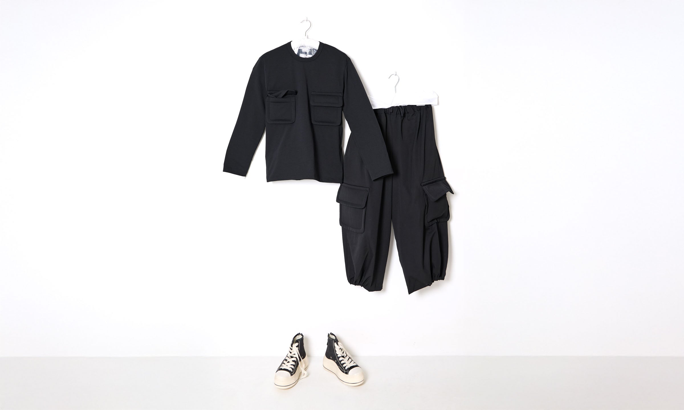 Black Cargo Outfit