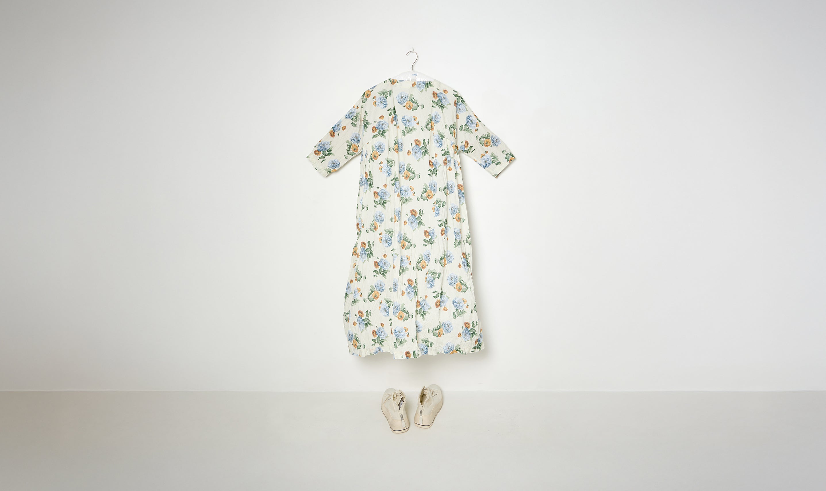 washed cotton floral print pastel newpride dress