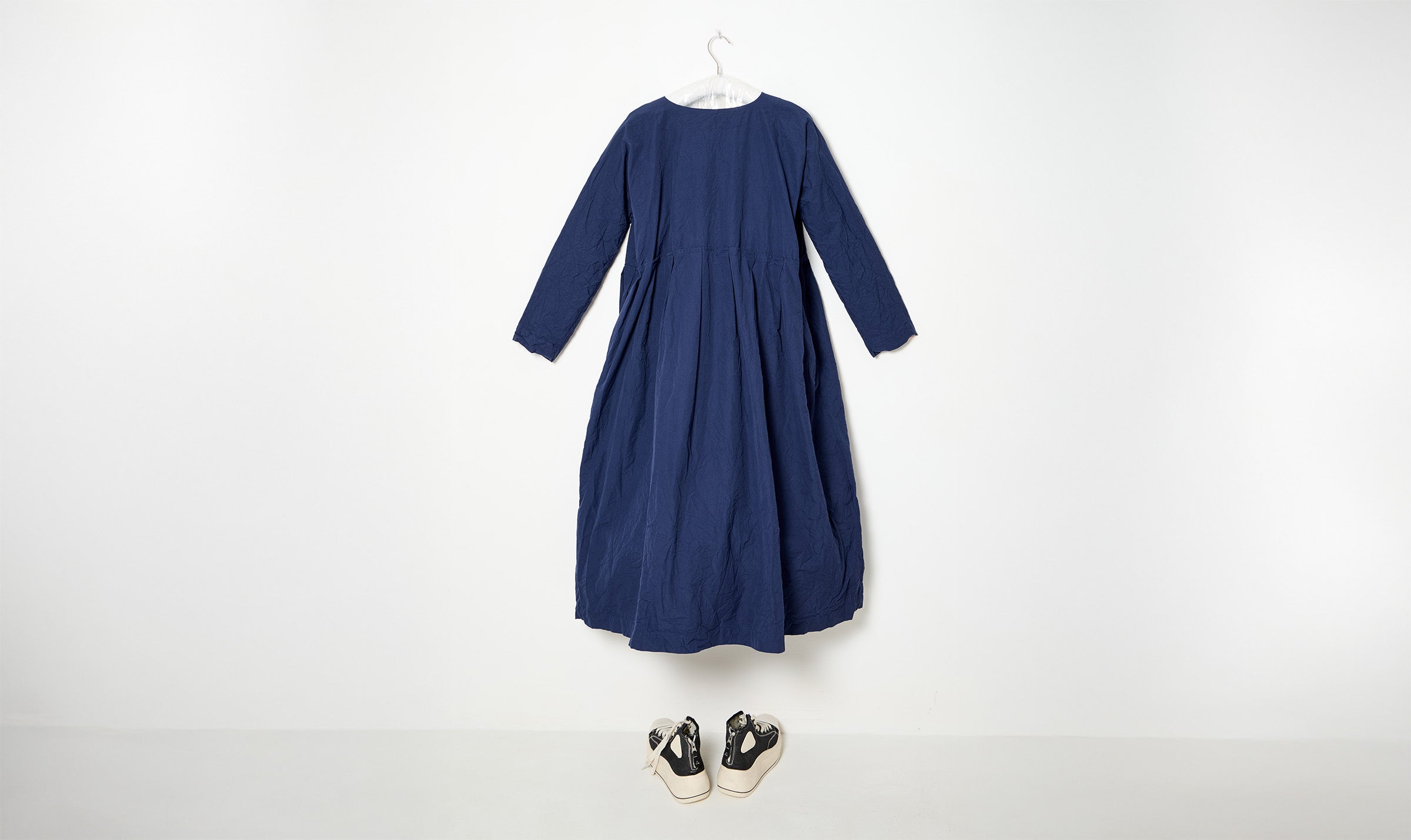 blu di Francia long cotton dress