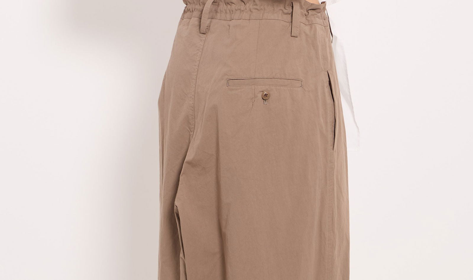 beige cotton trousers Après Paris