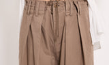 beige cotton trousers