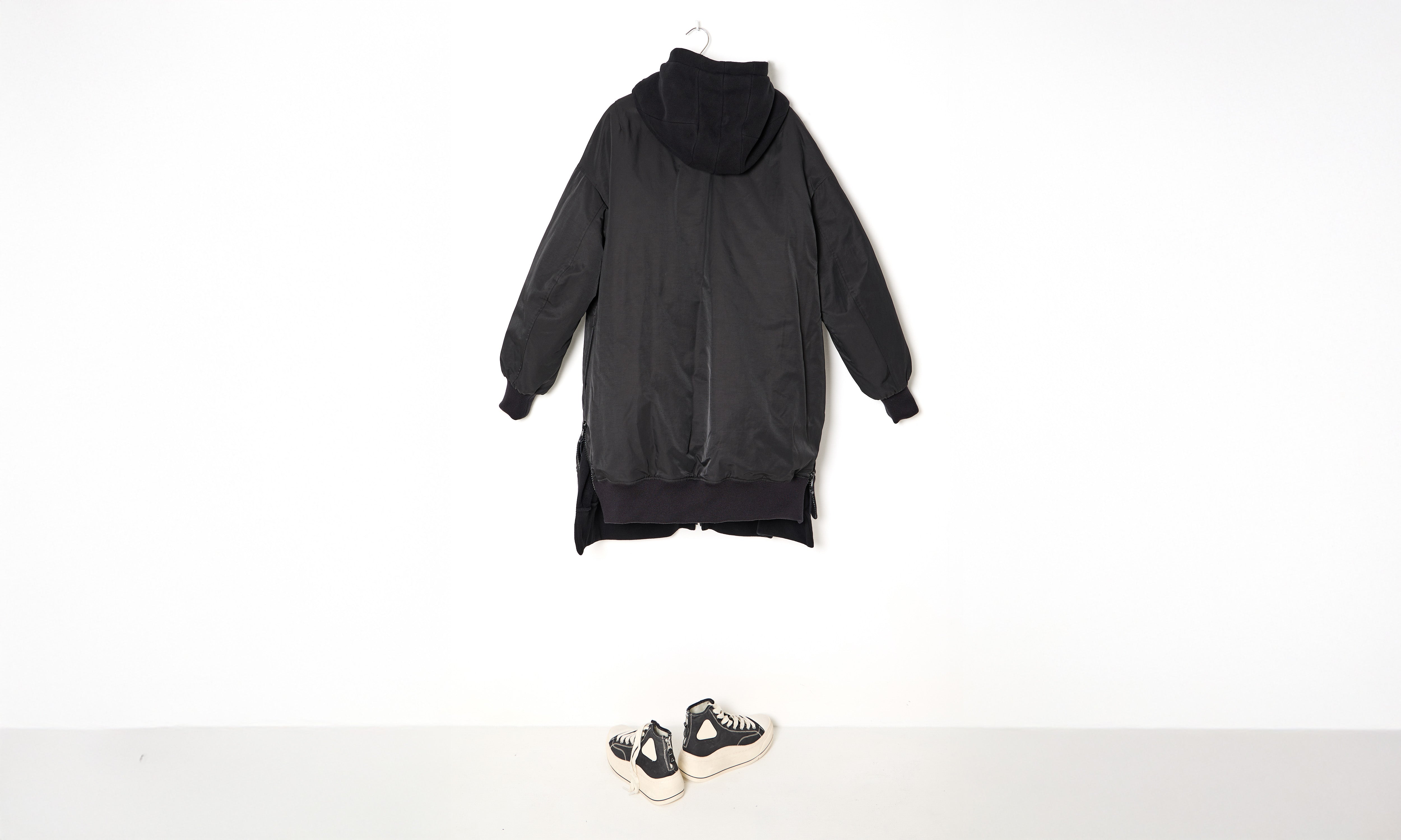 Double Layered Bomber Coat