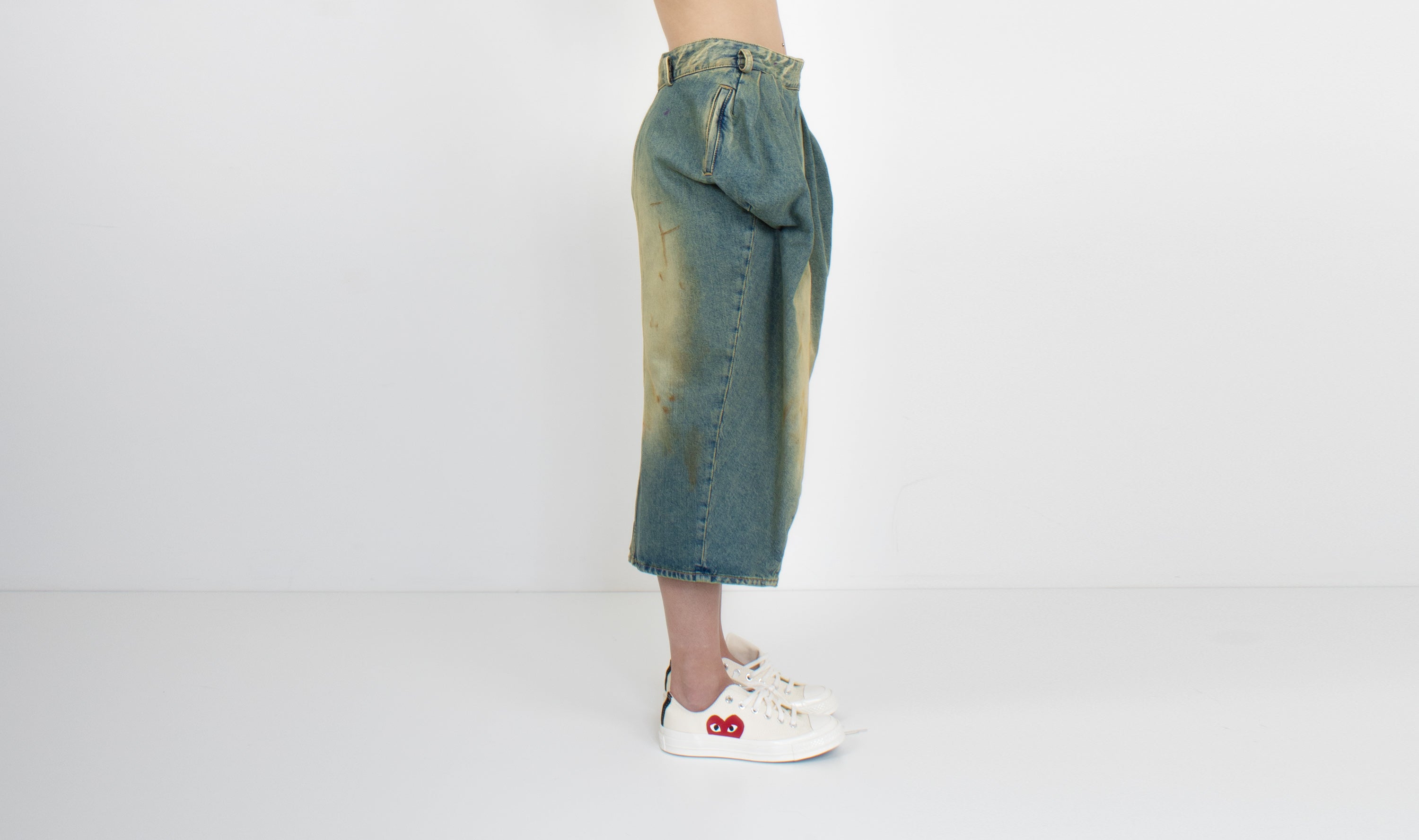 denim skirt Après Paris