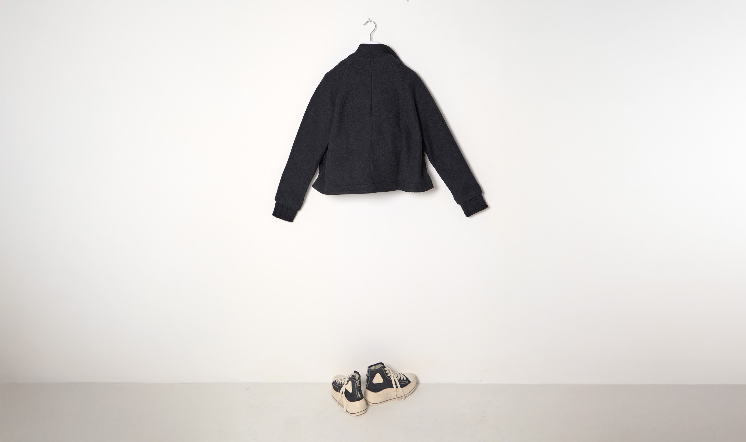 Deconstructed Knitted Jacket
