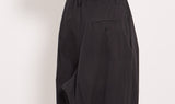 black cotton trousers